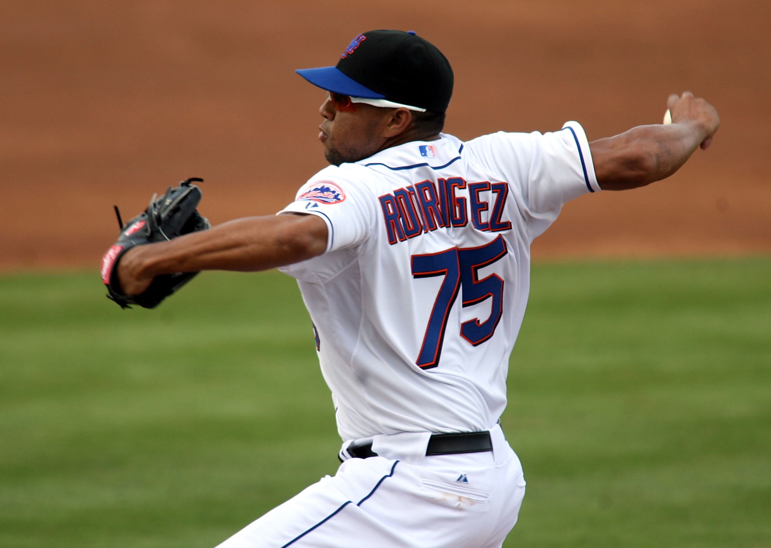 PORT ST. LUCIE, FL - MARCH 03: Pitcher Francisco Rodriguez #75 of the New York Mets throws against the St. Louis Cardinals at Digital Domain Park on March 3, 2011 in Port St. Lucie, Florida. (Photo by Marc Serota/Getty Images) PORT ST. LUCIE, FL - MARCH 03: Pitcher Francisco Rodriguez #75 of the New York Mets throws against the St. Louis Cardinals at Digital Domain Park on March 3, 2011 in Port St. Lucie, Florida. (Photo by Marc Serota/Getty Images)