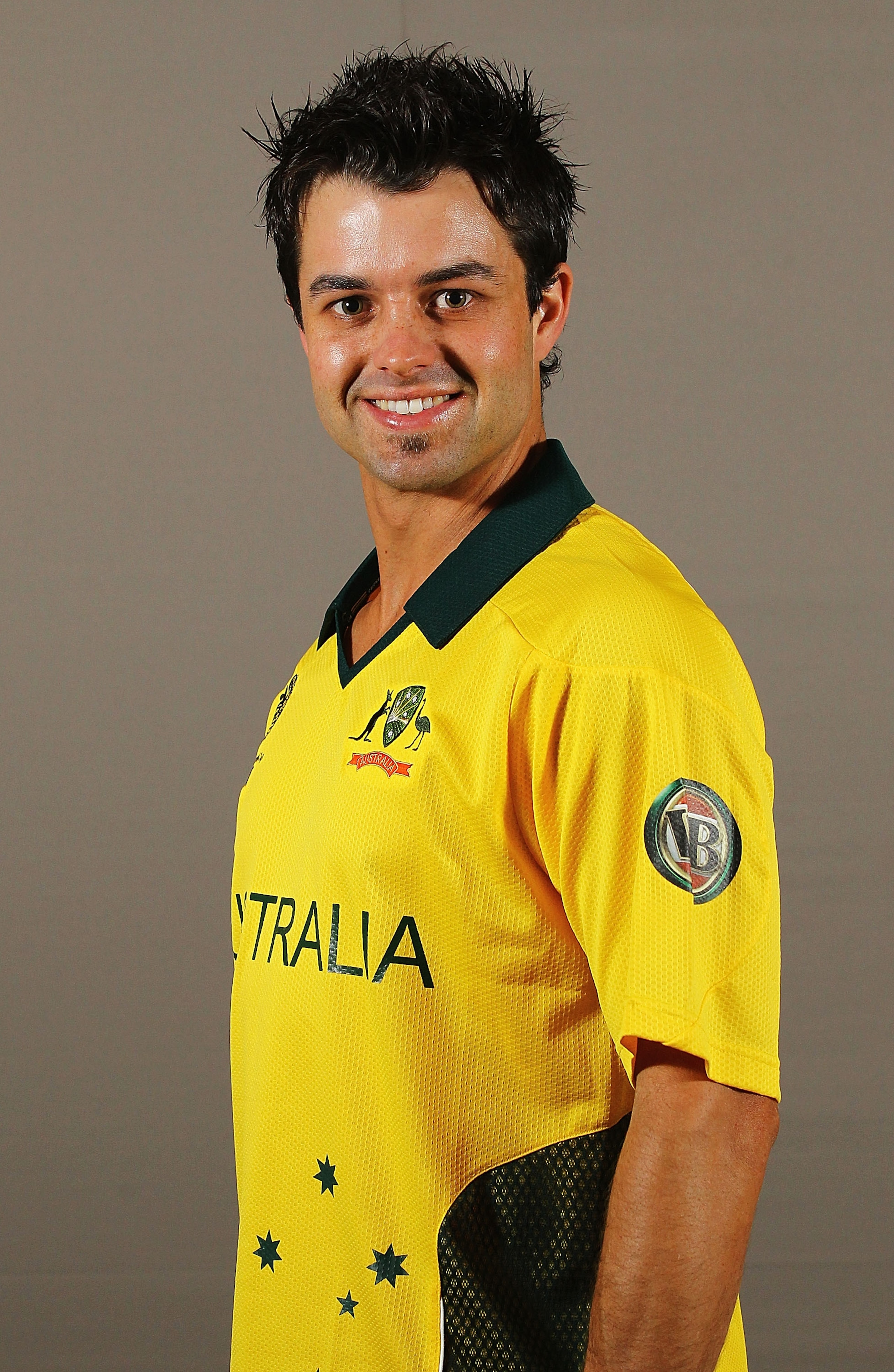 BANGALORE, INDIA - FEBRUARY 12: Callum Ferguson of Australia poses during a portrait session ahead of the 2011 ICC World Cup at the ITC Gardenia on February 12, 2011 in Bangalore, India. (Photo by Matthew Lewis/Getty Images) BANGALORE, INDIA - FEBRUARY 12: Callum Ferguson of Australia poses during a portrait session ahead of the 2011 ICC World Cup at the ITC Gardenia on February 12, 2011 in Bangalore, India. (Photo by Matthew Lewis/Getty Images)