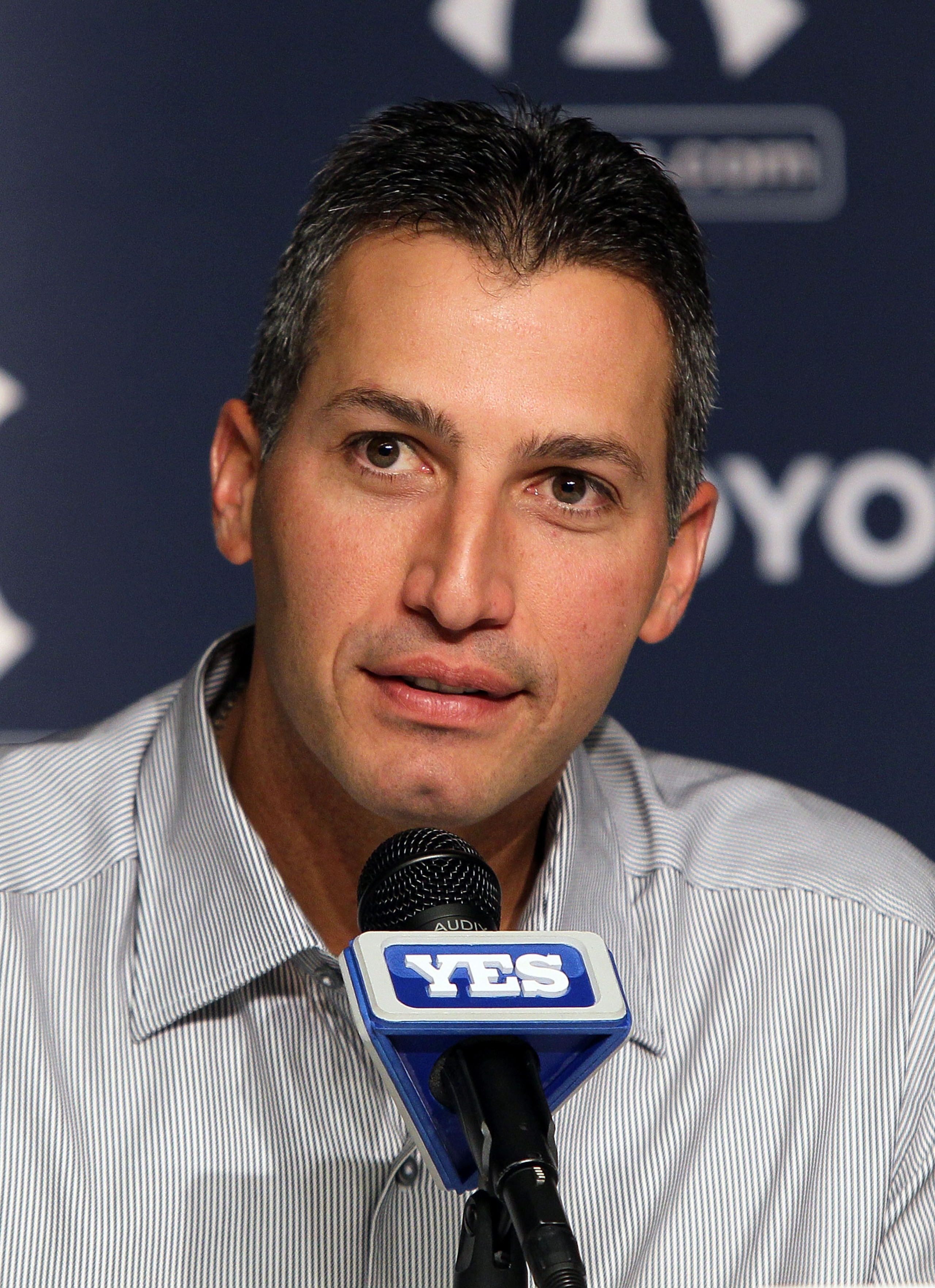 NEW YORK, NY - FEBRUARY 04:  Andy Pettitte of the New York Yankees speaks during a press conference to announce his retirement on February 4, 2011 at Yankee Stadium in the Bronx borough of New York City.  (Photo by Jim McIsaac/Getty Images)