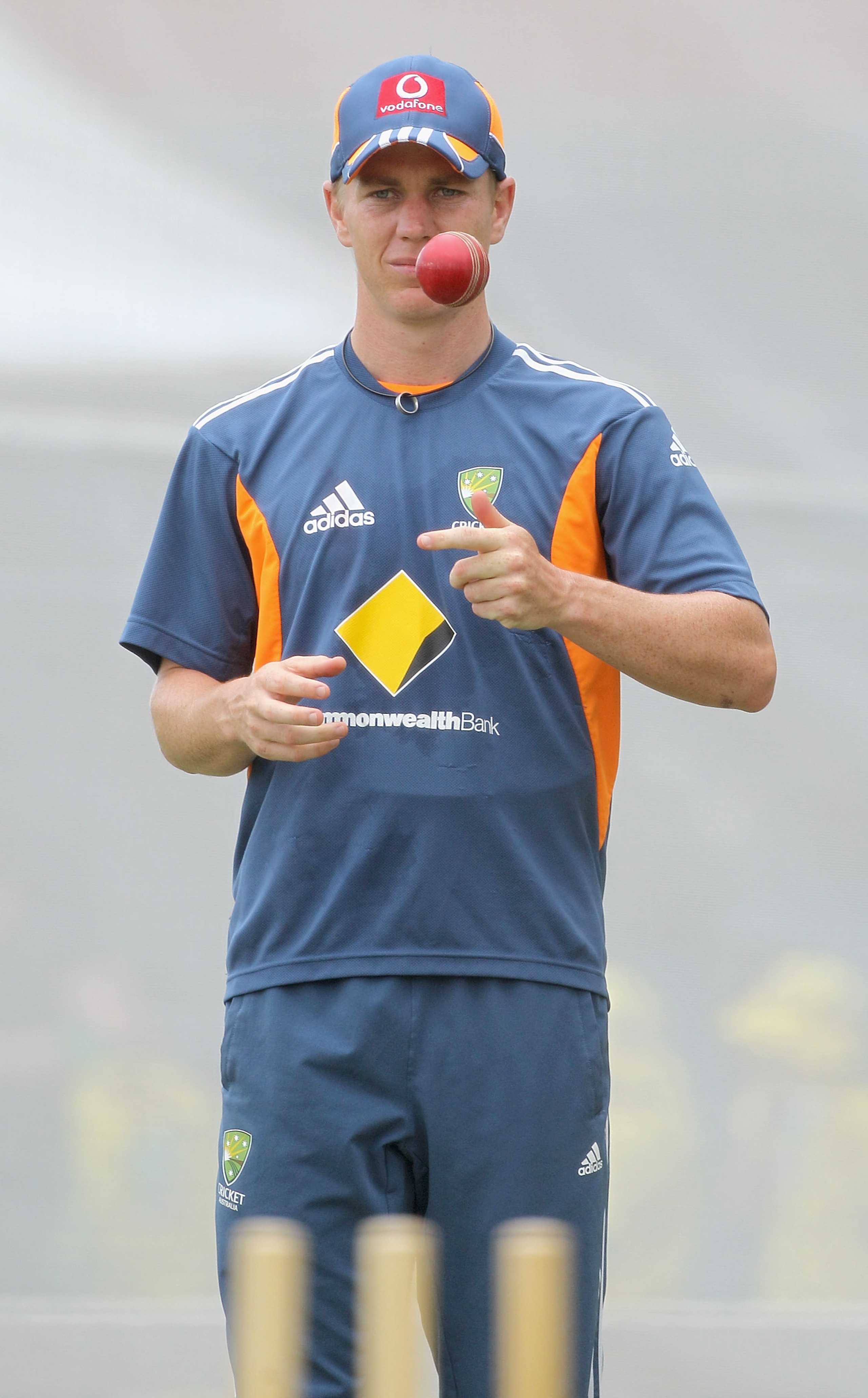 ADELAIDE, AUSTRALIA - DECEMBER 01: Xavier Doherty prepares to bowl during an Australian training session at the Adelaide Oval on December 1, 2010 in Adelaide, Australia. (Photo by Hamish Blair/Getty Images) ADELAIDE, AUSTRALIA - DECEMBER 01: Xavier Doherty prepares to bowl during an Australian training session at the Adelaide Oval on December 1, 2010 in Adelaide, Australia. (Photo by Hamish Blair/Getty Images)