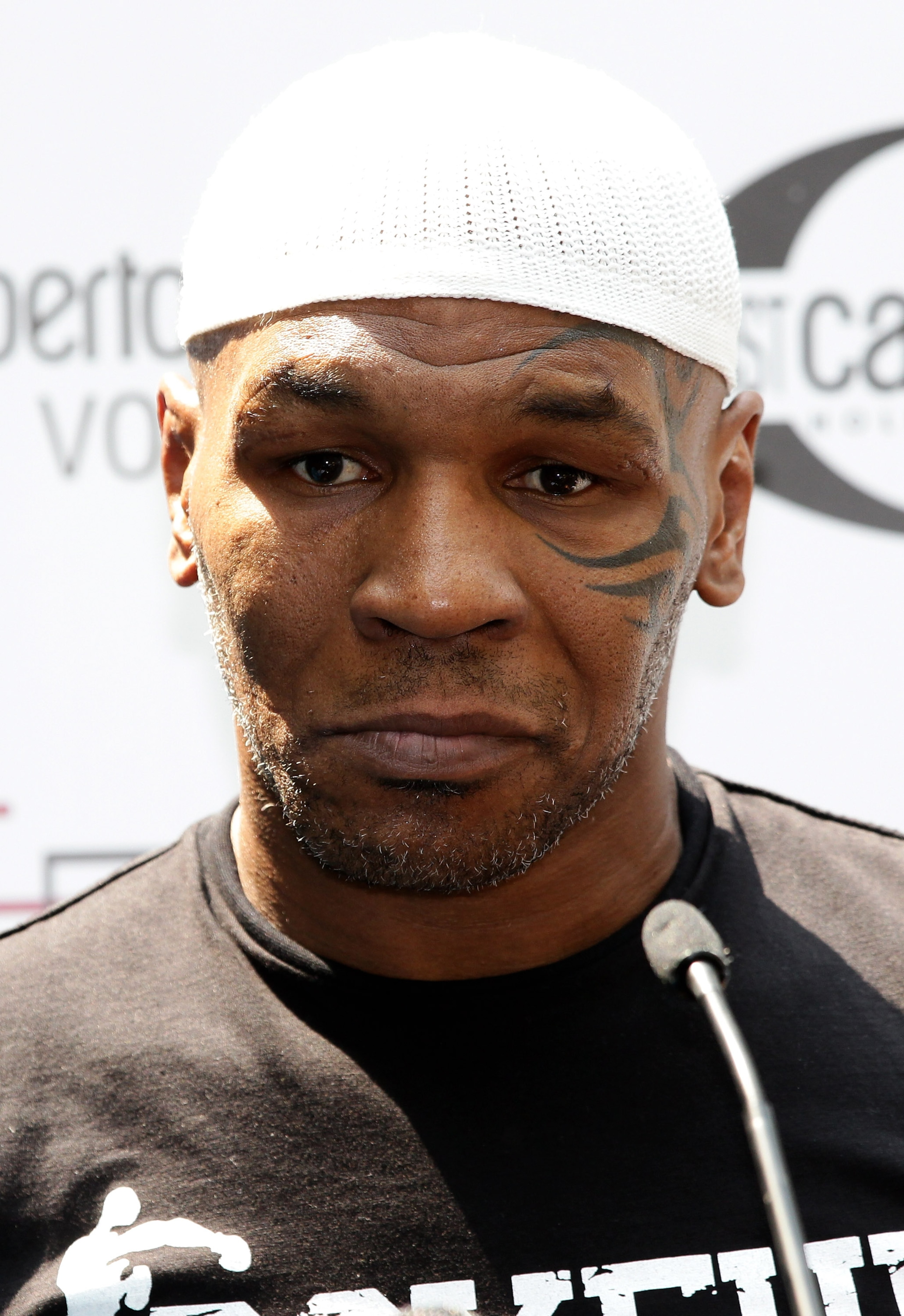MILAN, ITALY - JULY 09:  Mike Tyson attends a press conference held at Just Cavalli Cafe on July 9, 2010 in Milan, Italy.  (Photo by Vittorio Zunino Celotto/Getty Images)