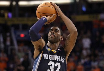 With Rudy Gay out of commission for the entire 2011 NBA Playoffs, Mayo will have to step up his scoring production to give the Grizzlies a fighting chance to get out of the first round against the San Antonio Spurs.