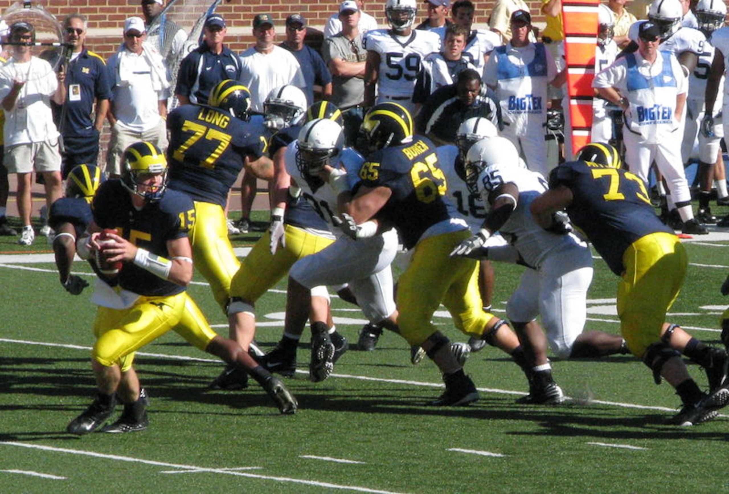 Former Wolverine Ryan Mallett (Photo: Lisa Ingall) Former Wolverine Ryan Mallett (Photo: Lisa Ingall)