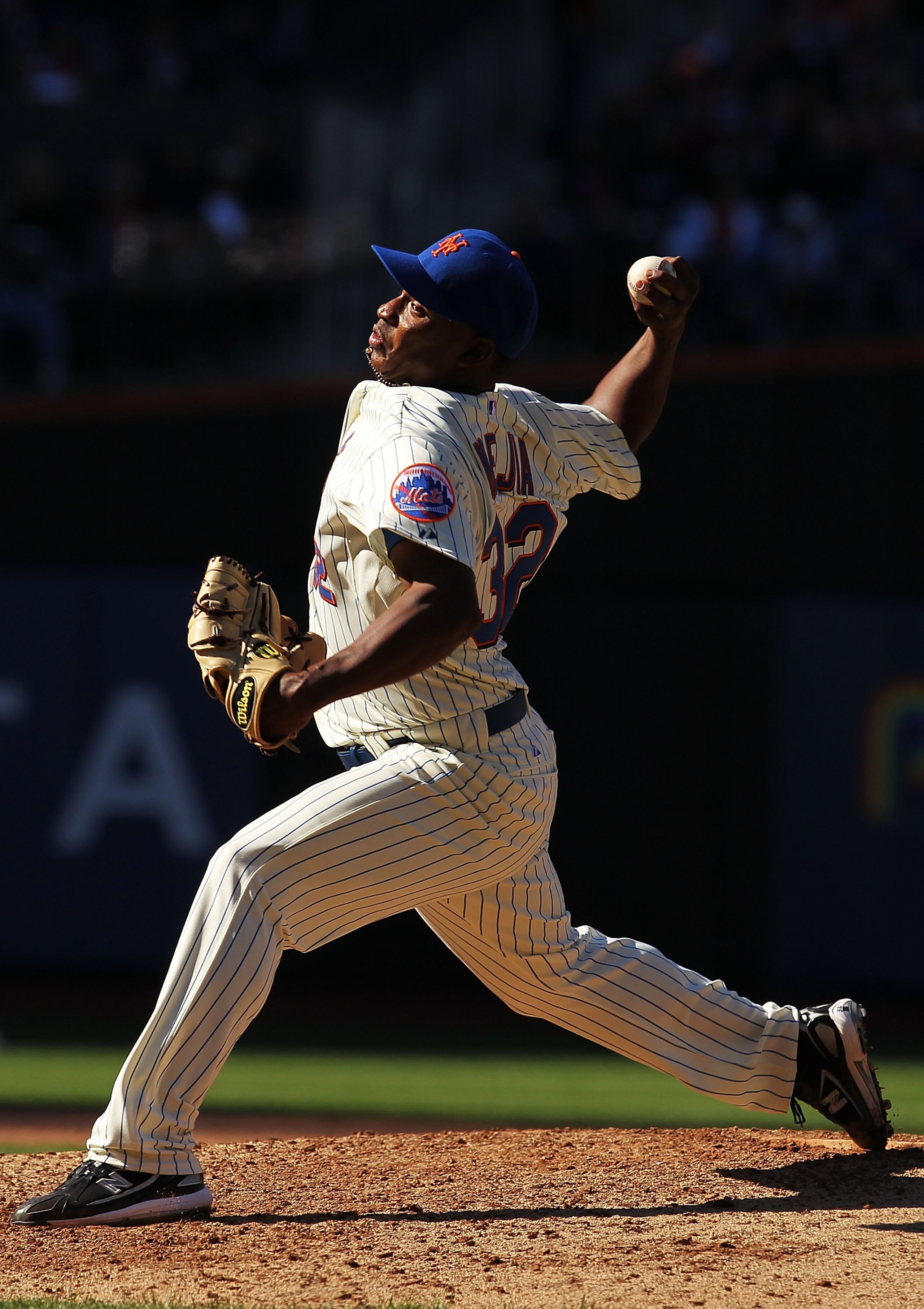 NEW YORK - APRIL 10: Jenrry Mejia #32 of the New York Mets in action against the Washington Nationals during their game on April 10, 2010 at Citi Field in the Flushing neighborhood of the Queens borough of New York City. (Photo by Al Bello/Getty Images) NEW YORK - APRIL 10: Jenrry Mejia #32 of the New York Mets in action against the Washington Nationals during their game on April 10, 2010 at Citi Field in the Flushing neighborhood of the Queens borough of New York City. (Photo by Al Bello/Getty Images)