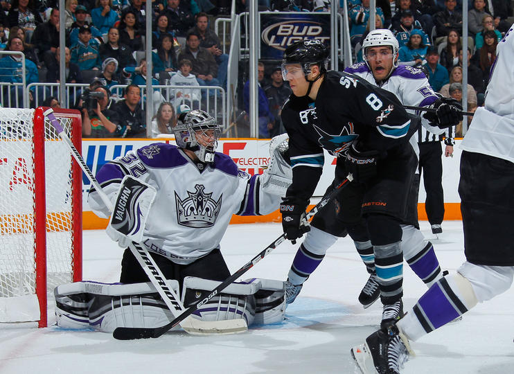 Los Angeles Kings V San Jose Sharks - by Thearon W. Henderson