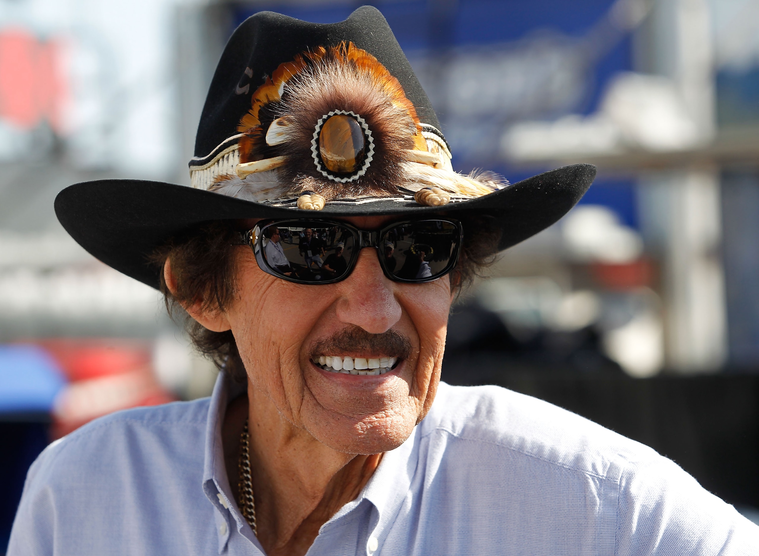 DAYTONA BEACH, FL - FEBRUARY 18: Hall of fame driver Richard Petty looks on in the garage area during practice for the NASCAR Sprint Cup Series Daytona 500 at Daytona International Speedway on February 18, 2011 in Daytona Beach, Florida. (Photo by Tom P DAYTONA BEACH, FL - FEBRUARY 18: Hall of fame driver Richard Petty looks on in the garage area during practice for the NASCAR Sprint Cup Series Daytona 500 at Daytona International Speedway on February 18, 2011 in Daytona Beach, Florida. (Photo by Tom P