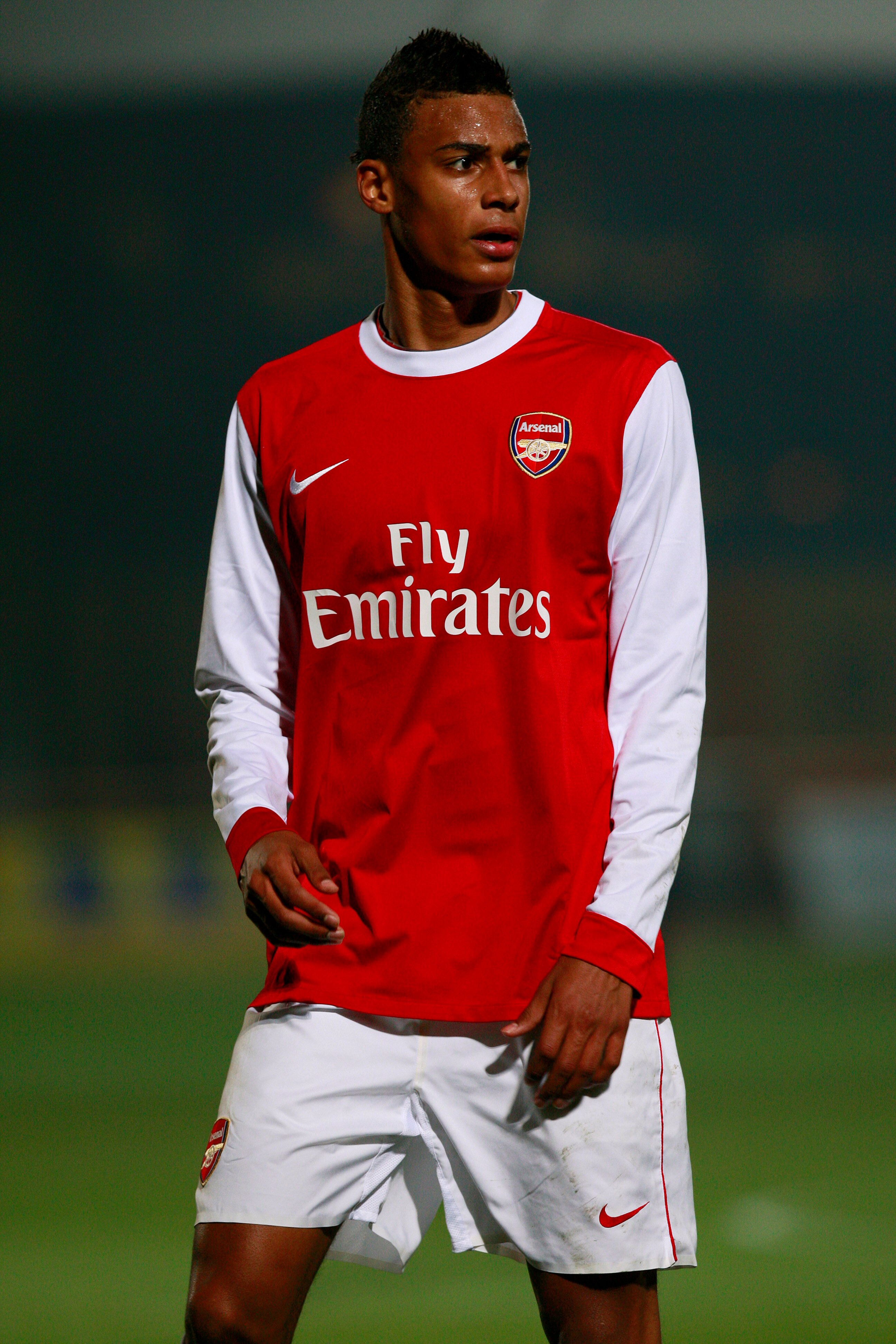 LONDON, ENGLAND - MARCH 16:  Martin Angha of Arsenal looks on during the Barclays Premier Reserve League match between Arsenal and Liverpool at the Underhill Stadium on March 16, 2011 in London, England.  (Photo by Dan Istitene/Getty Images)