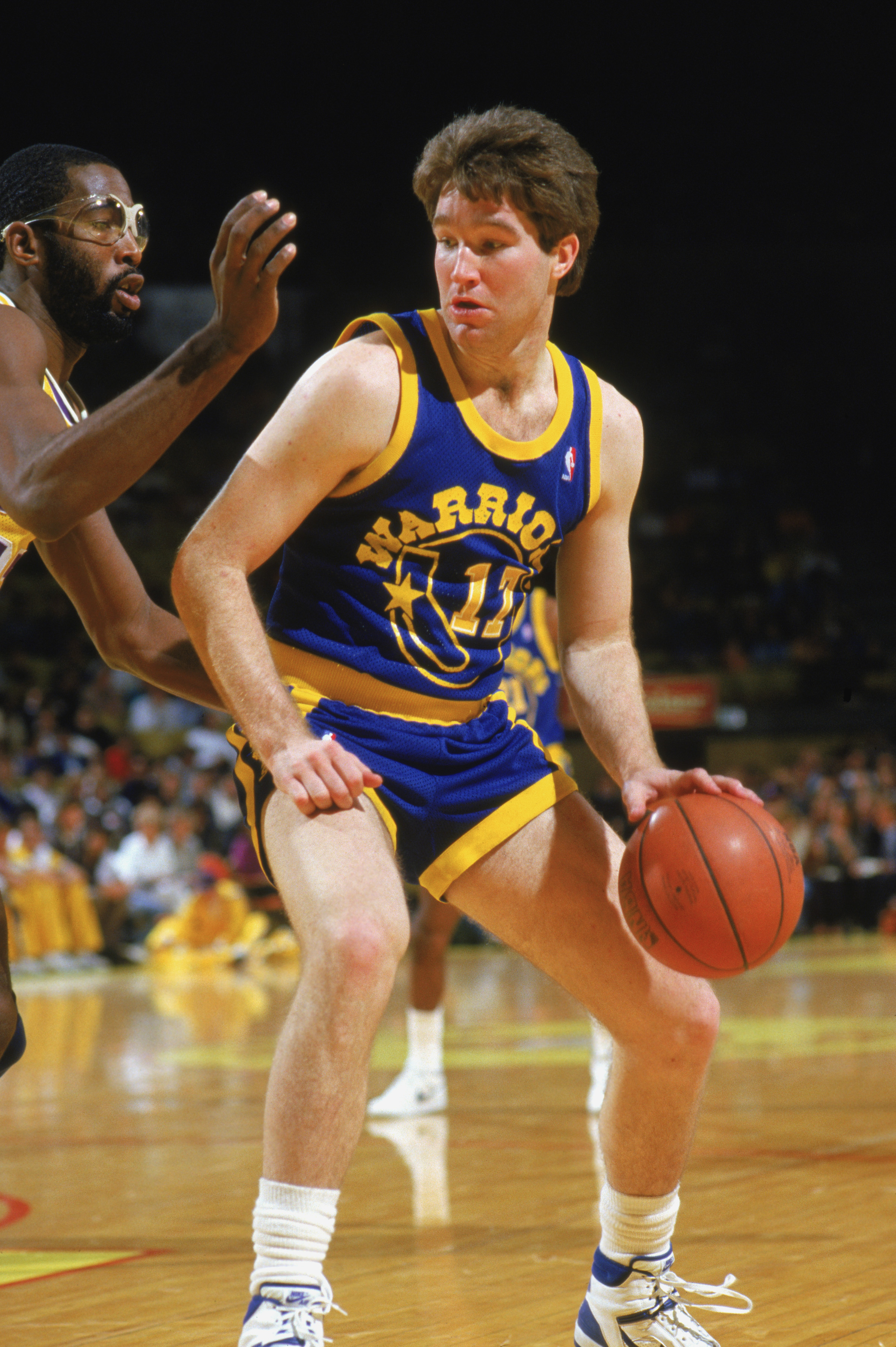 Golden State Warriors on X: Drafted in 1985. No. 17 jersey