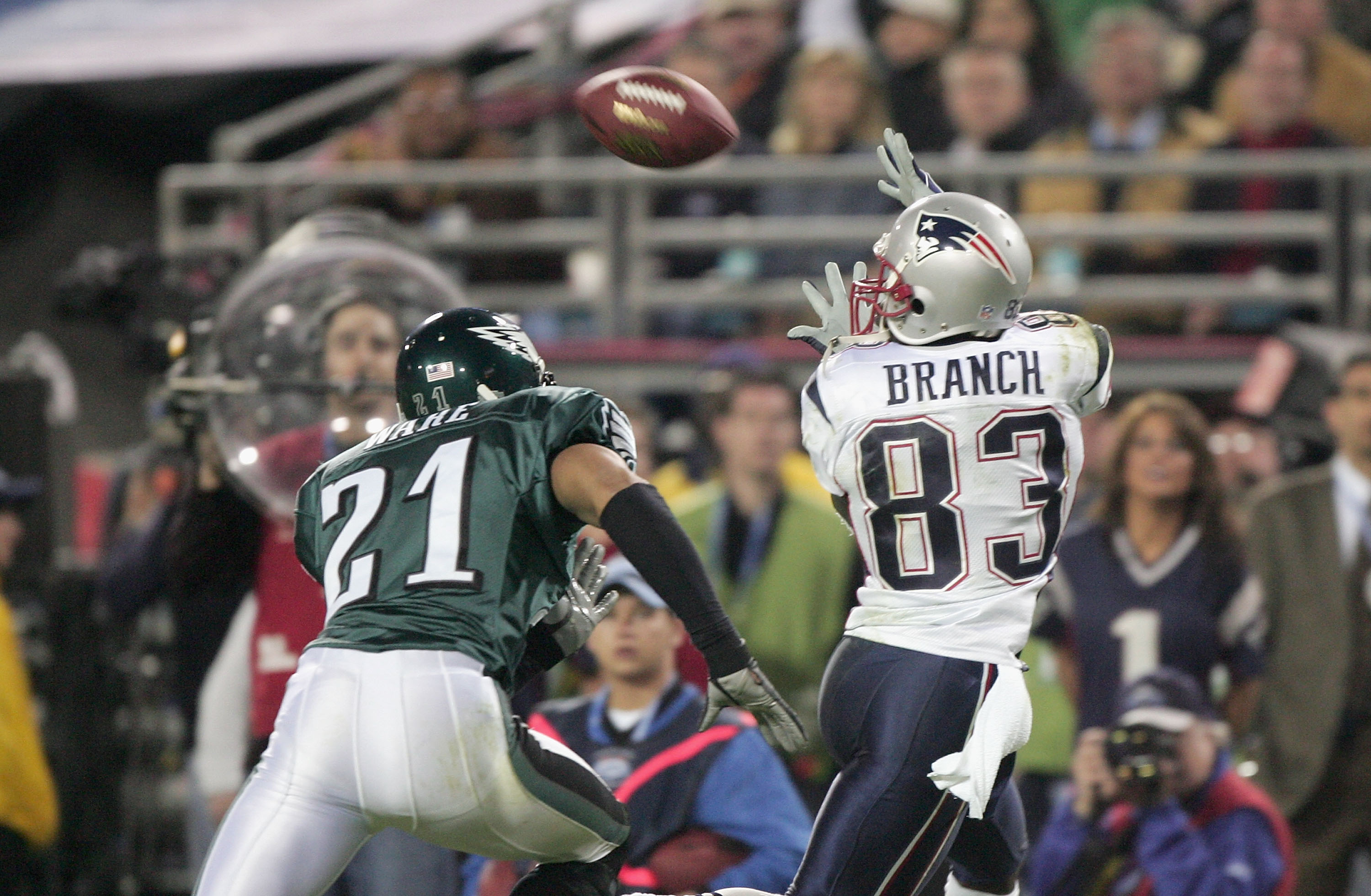 39. Super Bowl XXXIX: WR Deion Branch, New England Patriots