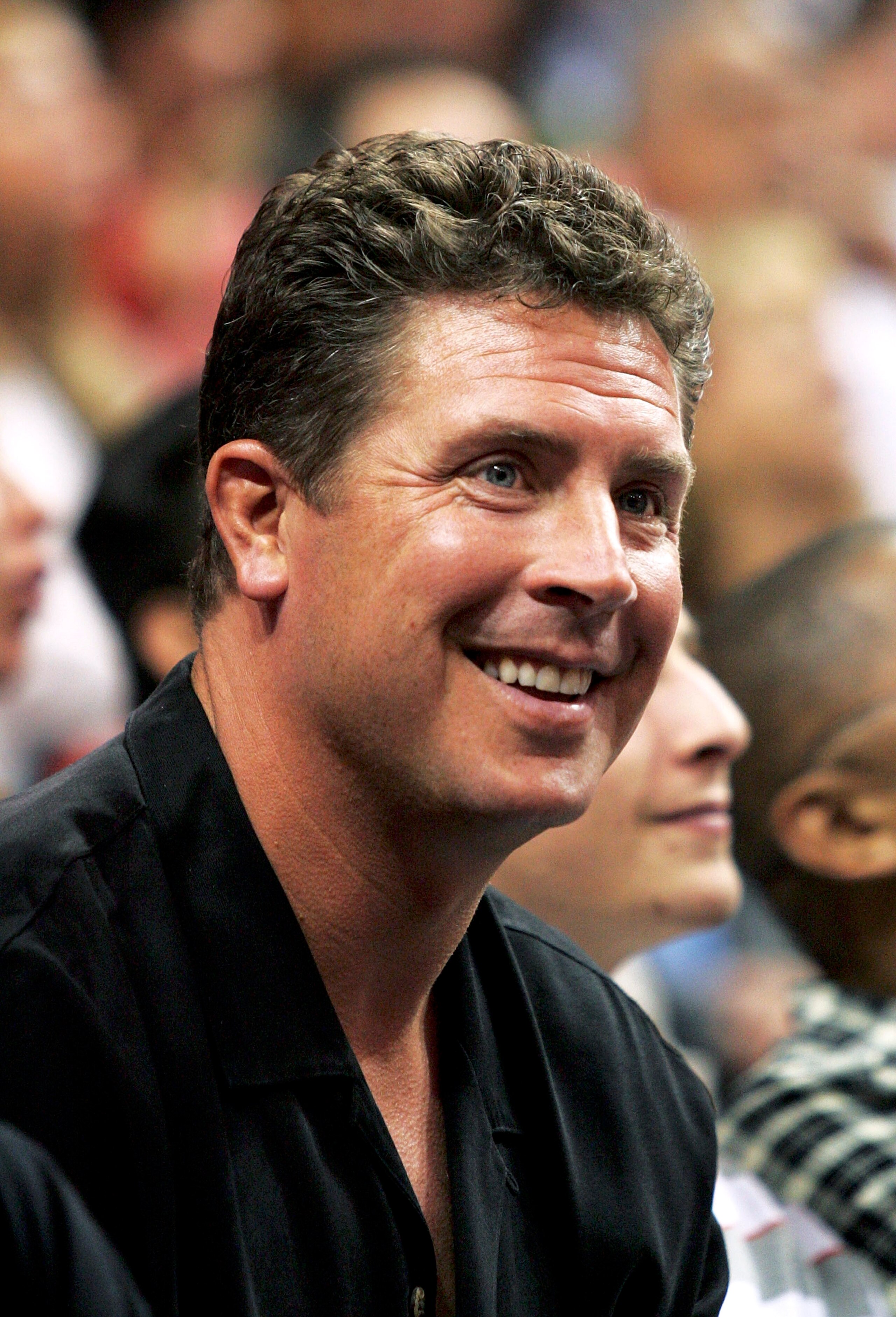 MIAMI - NOVEMBER 03: Hall of Fame NFL player Dan Marino watches the Miami Heat take on the Indiana Pacers November 3, 2005 at the American Airlines Arena in Miami, Florida. NOTE TO USER: User expressly acknowledges and agrees that, by downloading and/or MIAMI - NOVEMBER 03: Hall of Fame NFL player Dan Marino watches the Miami Heat take on the Indiana Pacers November 3, 2005 at the American Airlines Arena in Miami, Florida. NOTE TO USER: User expressly acknowledges and agrees that, by downloading and/or