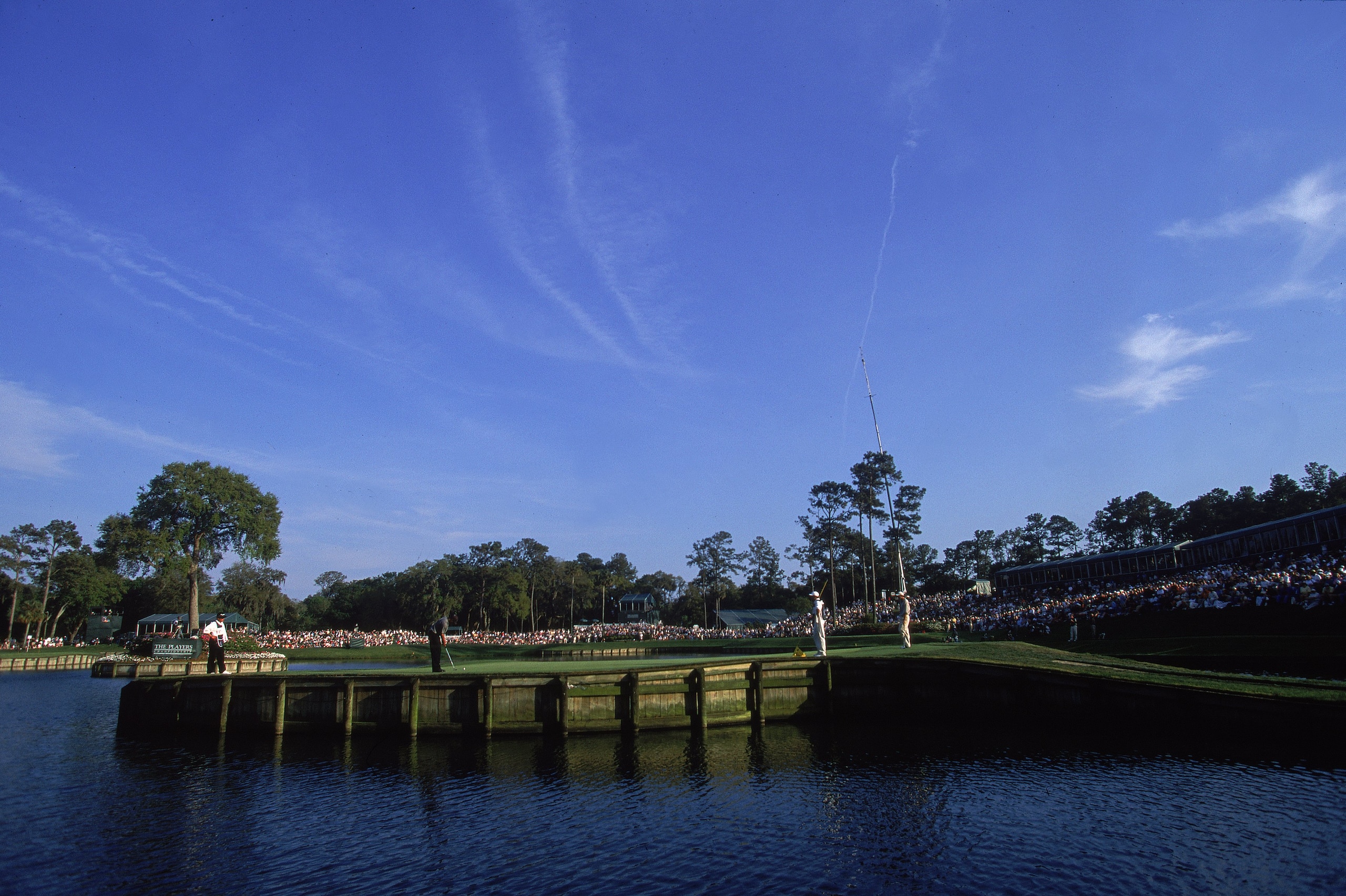 25 Apr 2000: A general view of Hole #17 during the Players Championship TPC at Sawgrass in Point Vedra Beach, Florida. 25 Apr 2000: A general view of Hole #17 during the Players Championship TPC at Sawgrass in Point Vedra Beach, Florida.