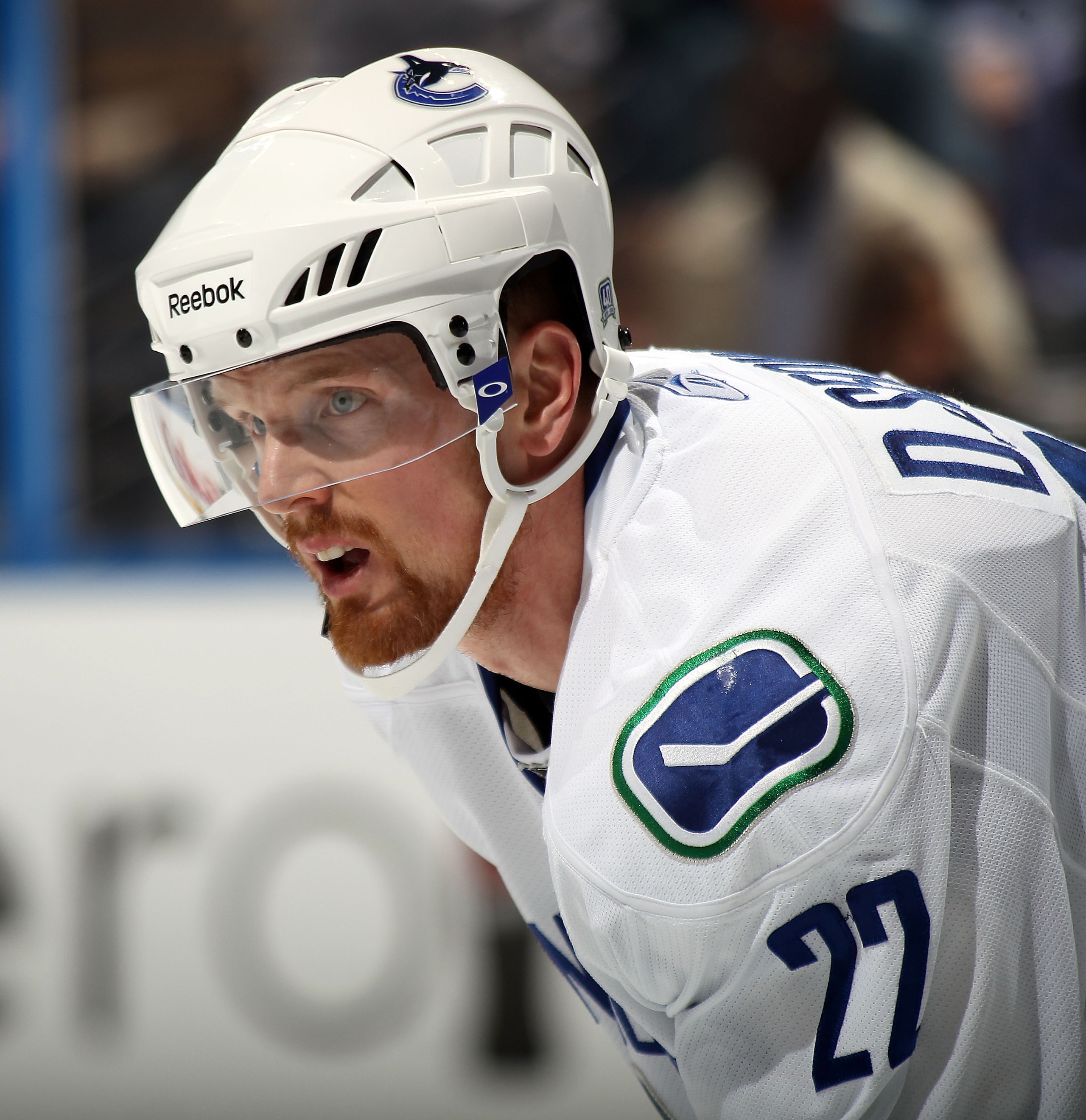 ATLANTA, GA - MARCH 25: Daniel Sedin #22 of the Vancouver Canucks skates against the Atlanta Thrashers at the Philips Arena on March 25, 2011 in Atlanta, Georgia. (Photo by Bruce Bennett/Getty Images) ATLANTA, GA - MARCH 25: Daniel Sedin #22 of the Vancouver Canucks skates against the Atlanta Thrashers at the Philips Arena on March 25, 2011 in Atlanta, Georgia. (Photo by Bruce Bennett/Getty Images)