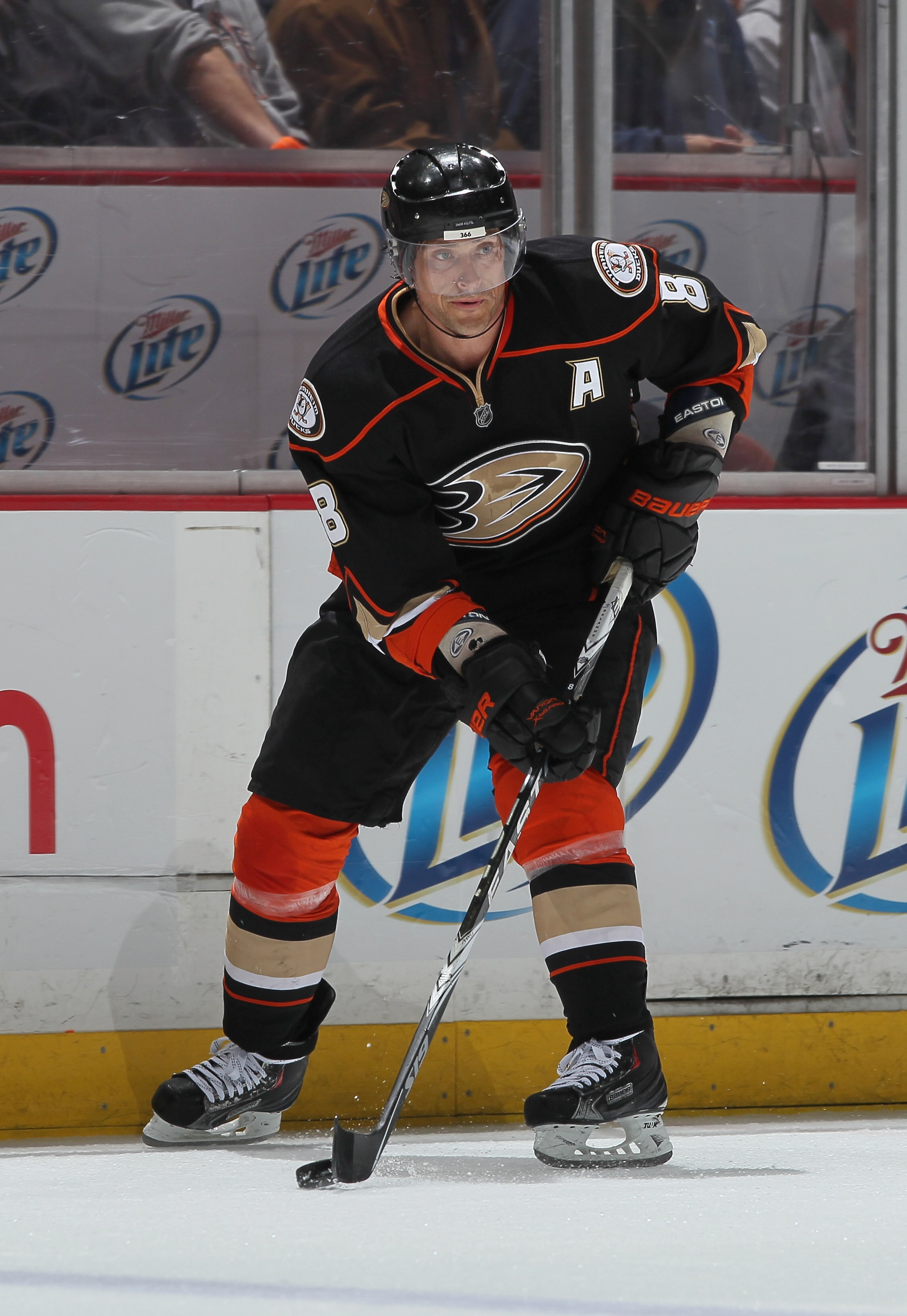 ANAHEIM, CA - APRIL 13: Teemu Selanne #8 of the Anaheim Ducks skates against the Nashville Predators in Game One of the Western Conference Quarterfinals during the 2011 NHL Stanley Cup Playoffs at Honda Center on April 13, 2011 in Anaheim, California. Th ANAHEIM, CA - APRIL 13: Teemu Selanne #8 of the Anaheim Ducks skates against the Nashville Predators in Game One of the Western Conference Quarterfinals during the 2011 NHL Stanley Cup Playoffs at Honda Center on April 13, 2011 in Anaheim, California. Th