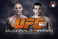 Jensens wrestling will frustrate MacDonald. If the judges reward him with submission attempts and pushing switches from the bottom he has a chance at a decision win.
