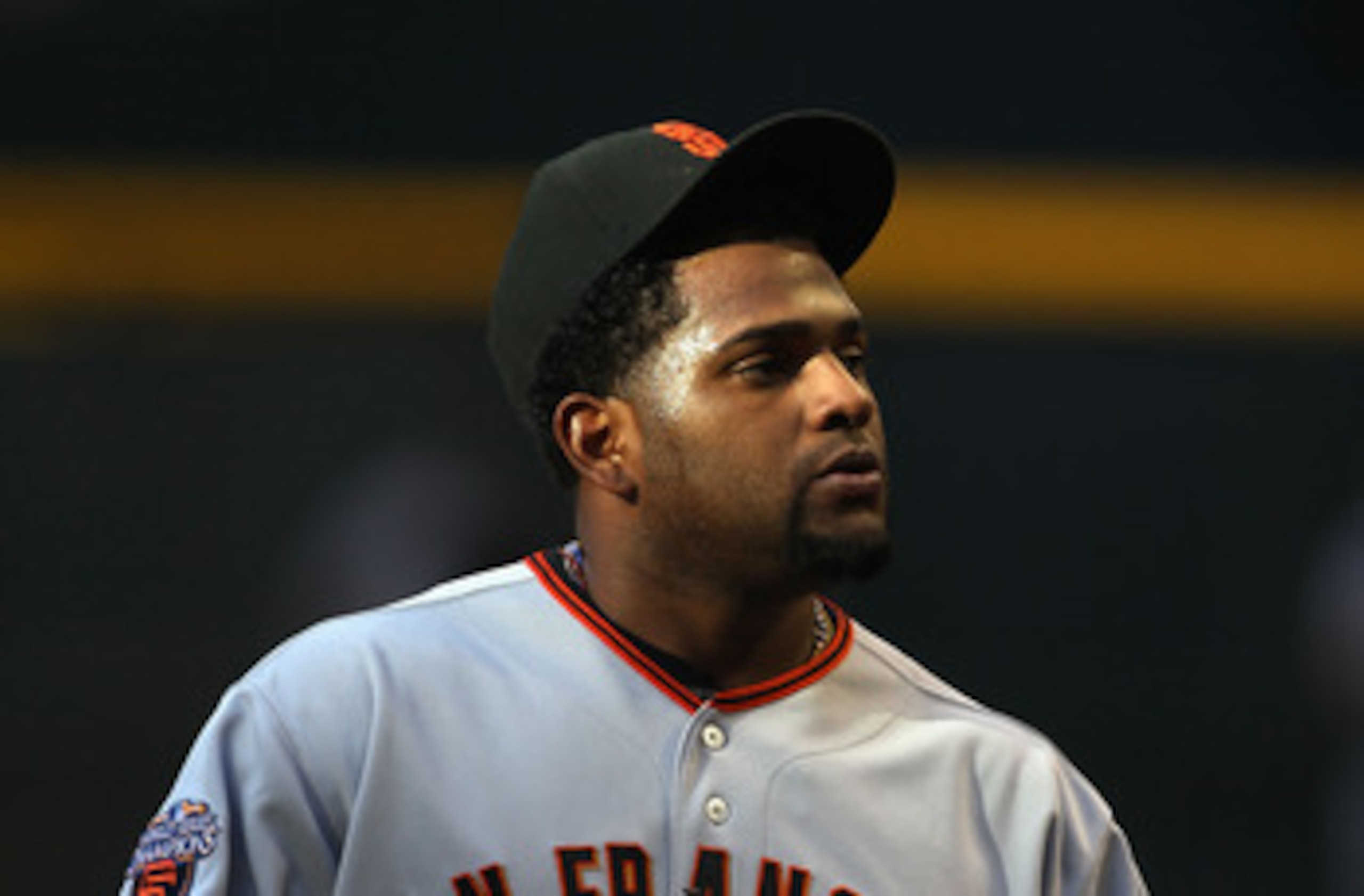 PHOENIX, AZ - APRIL 16:  Pablo Sandoval #48 of the San Francisco Giants during the Major League Baseball game against the Arizona Diamondbacks at Chase Field on April 16, 2011 in Phoenix, Arizona. The Giants defeated the Diamondbacks 5-3.  (Photo by Chris