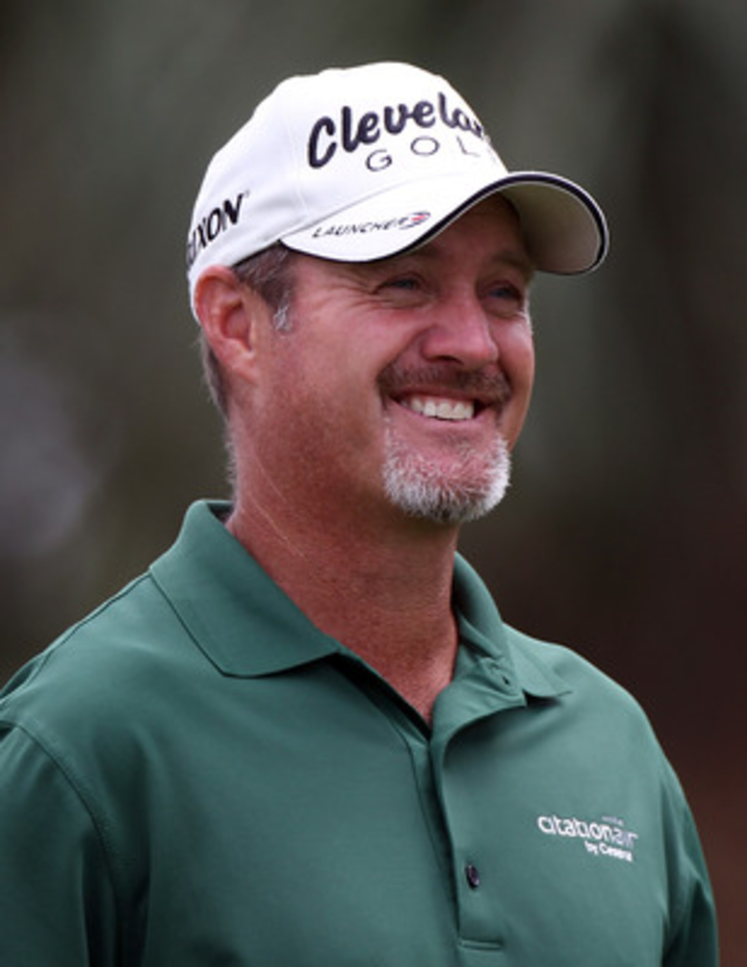 PALM BEACH GARDENS, FL - MARCH 06:  Jerry Kelly smiles during the final round of The Honda Classic at PGA National Resort and Spa on March 6, 2011 in Palm Beach Gardens, Florida.  (Photo by Sam Greenwood/Getty Images)