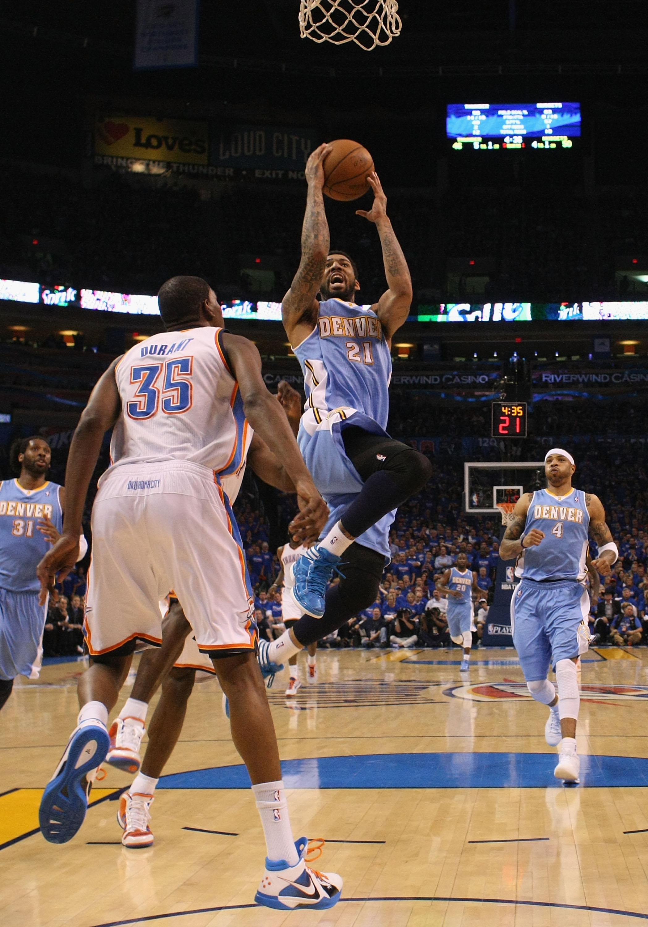 NBA Playoffs 2011: OKC Thunder Vs. Denver Nuggets Game 2 Analysis And ...