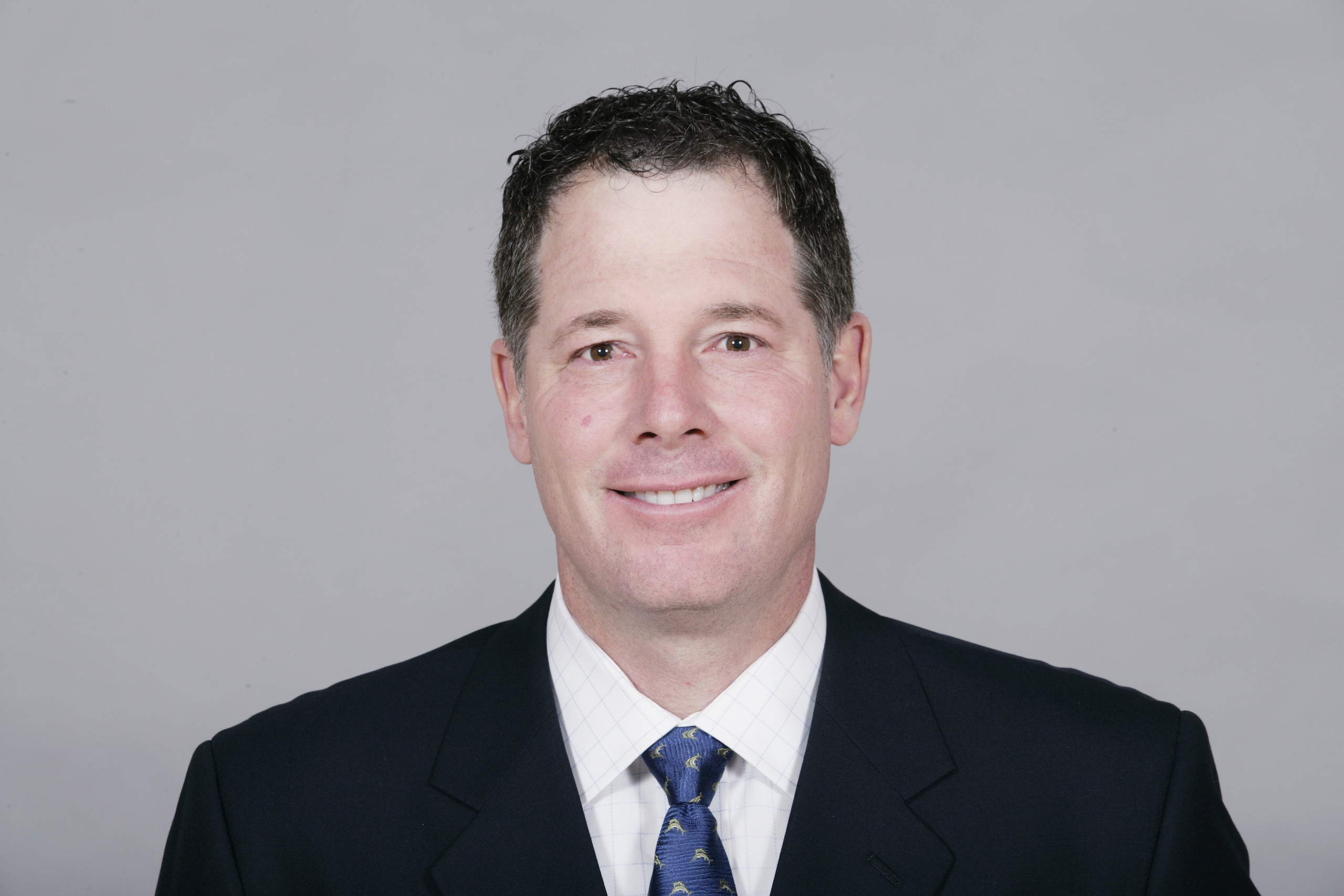 ST. LOUIS - 2009:  Pat Shurmur of the St. Louis Rams poses for his 2009 NFL headshot at photo day in St. Louis, Missouri.  (Photo by NFL Photos)