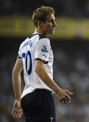 LONDON, ENGLAND - APRIL 20: Michael Dawson of Spurs looks on during the Barclays Premier League match between Tottenham Hotspur and Arsenal at White Hart Lane on April 20, 2011 in London, England.  (Photo by Laurence Griffiths/Getty Images)