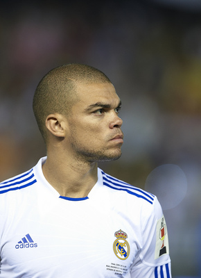 Who would have know Pepe's oddly round head would give him an advantage later in life as a center back, his headers are precise