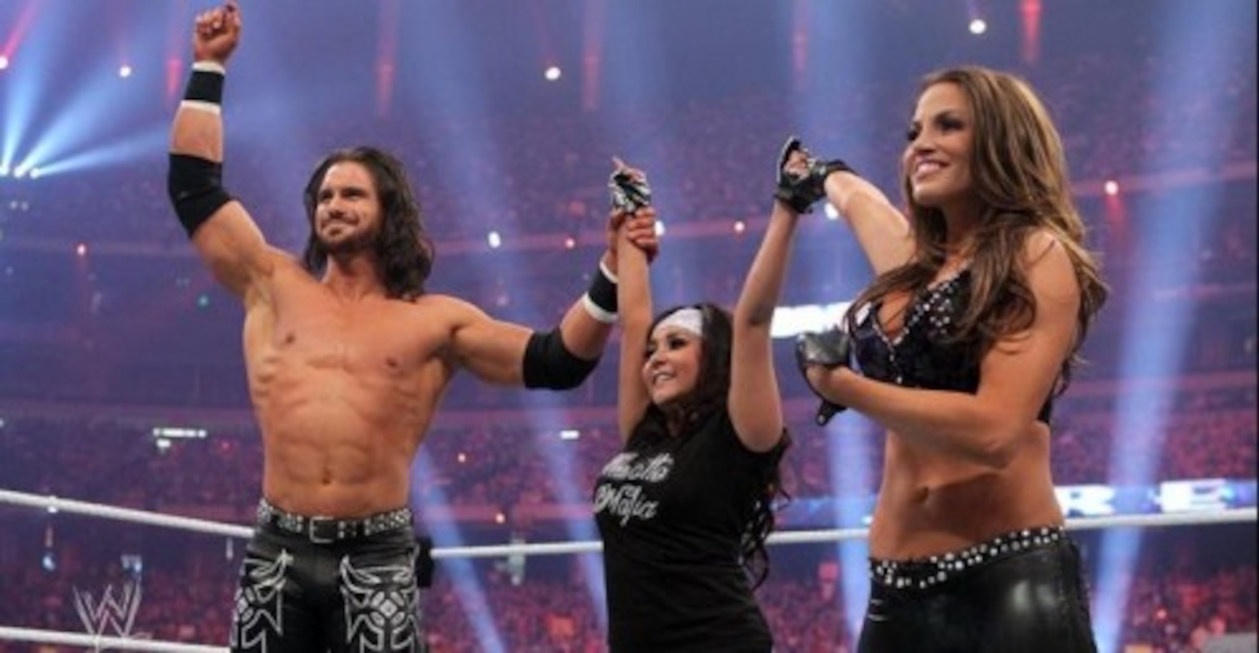 Did John Morrison actually think that Snooki could keep Trish Stratus away from him?