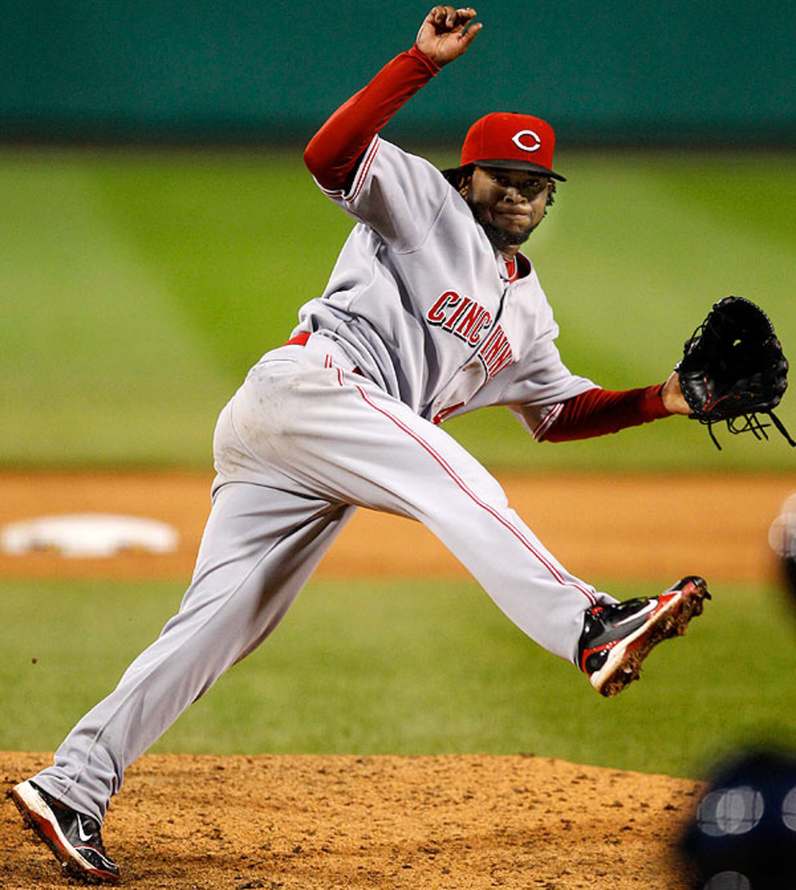 If only Cueto kept his leg kick to after a pitch