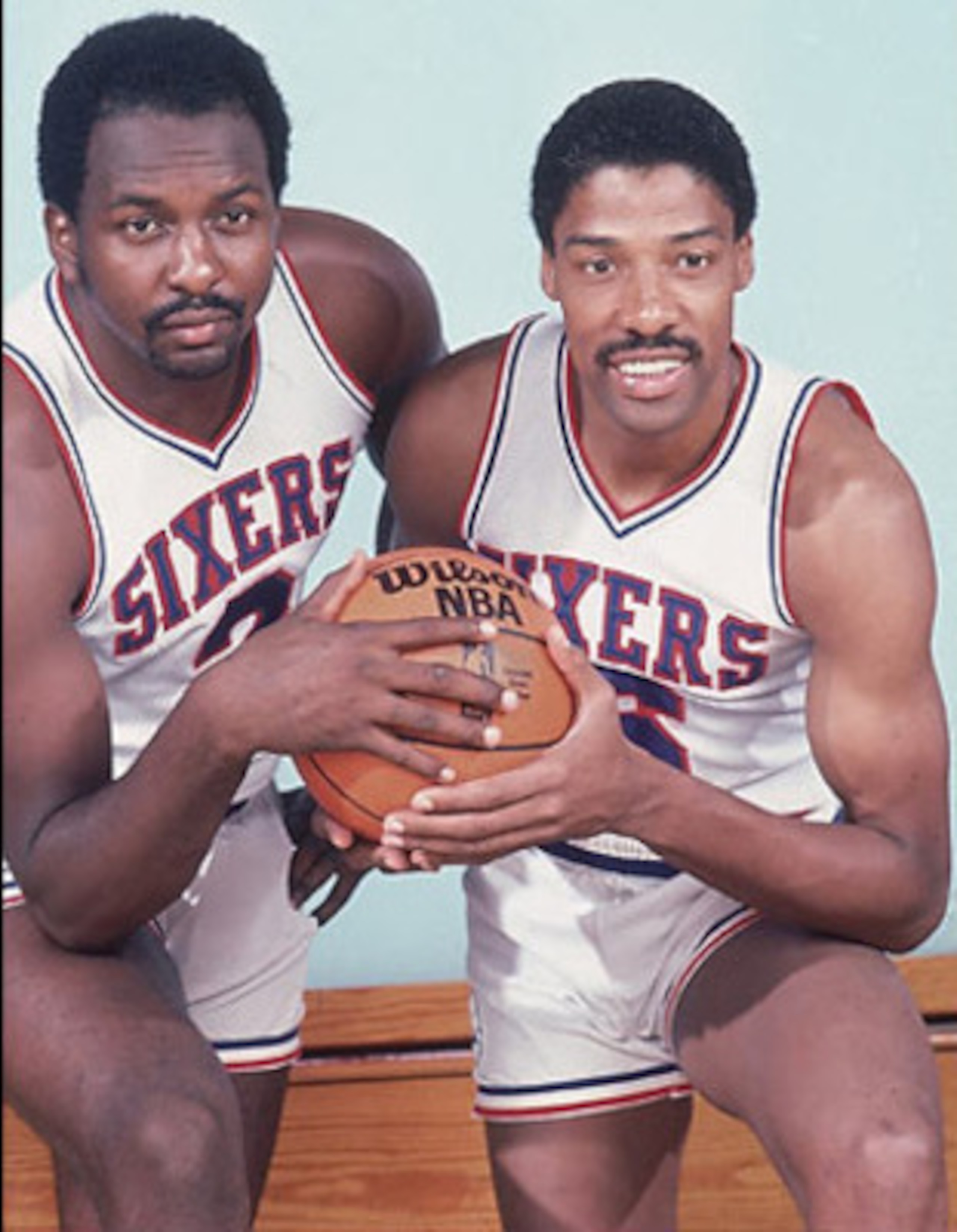 Moses Malone and Julius Erving