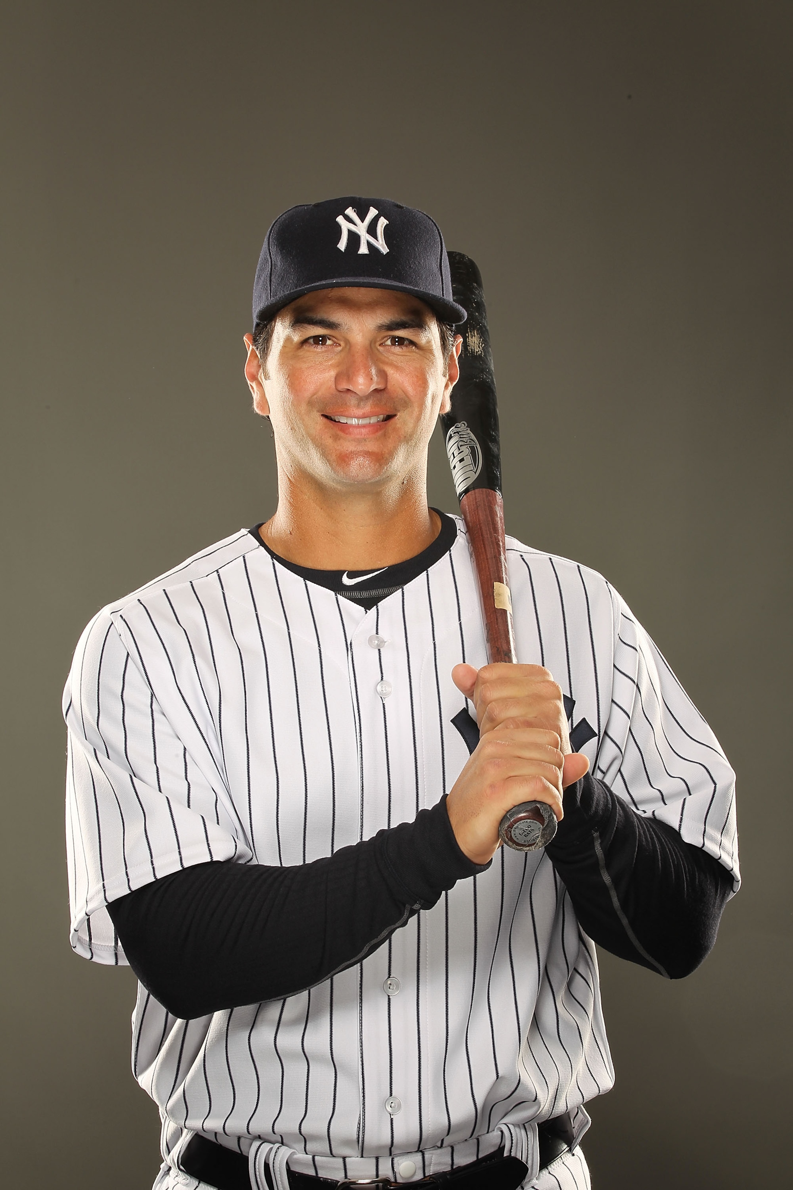 TAMPA, FL - FEBRUARY 23:  Eric Chavez #12 of the New York Yankees poses for a portrait on Photo Day at George M. Steinbrenner Field on February 23, 2011 in Tampa, Florida.  (Photo by Al Bello/Getty Images)