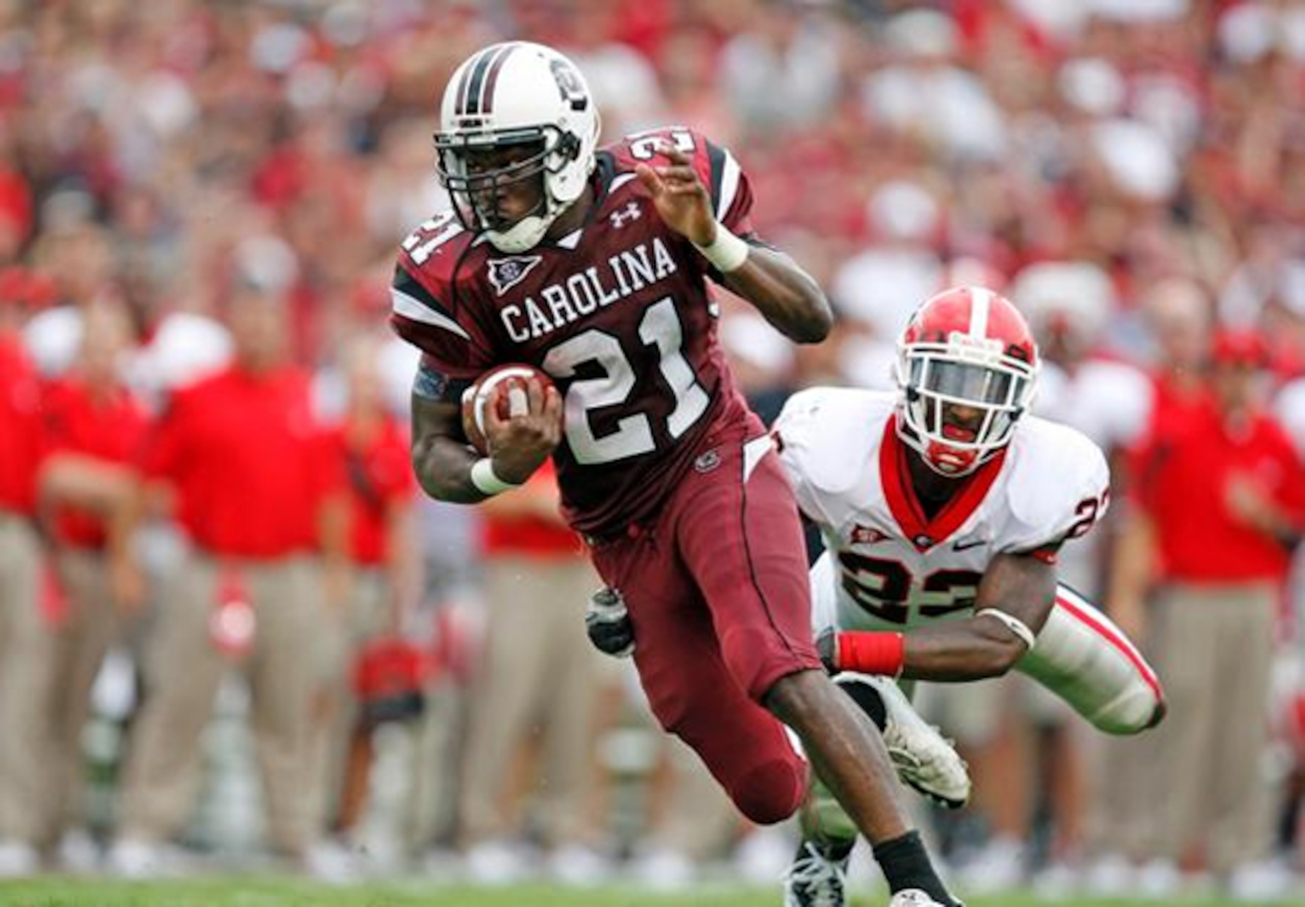 South Carolina tailback Marcus Lattimore South Carolina tailback Marcus Lattimore