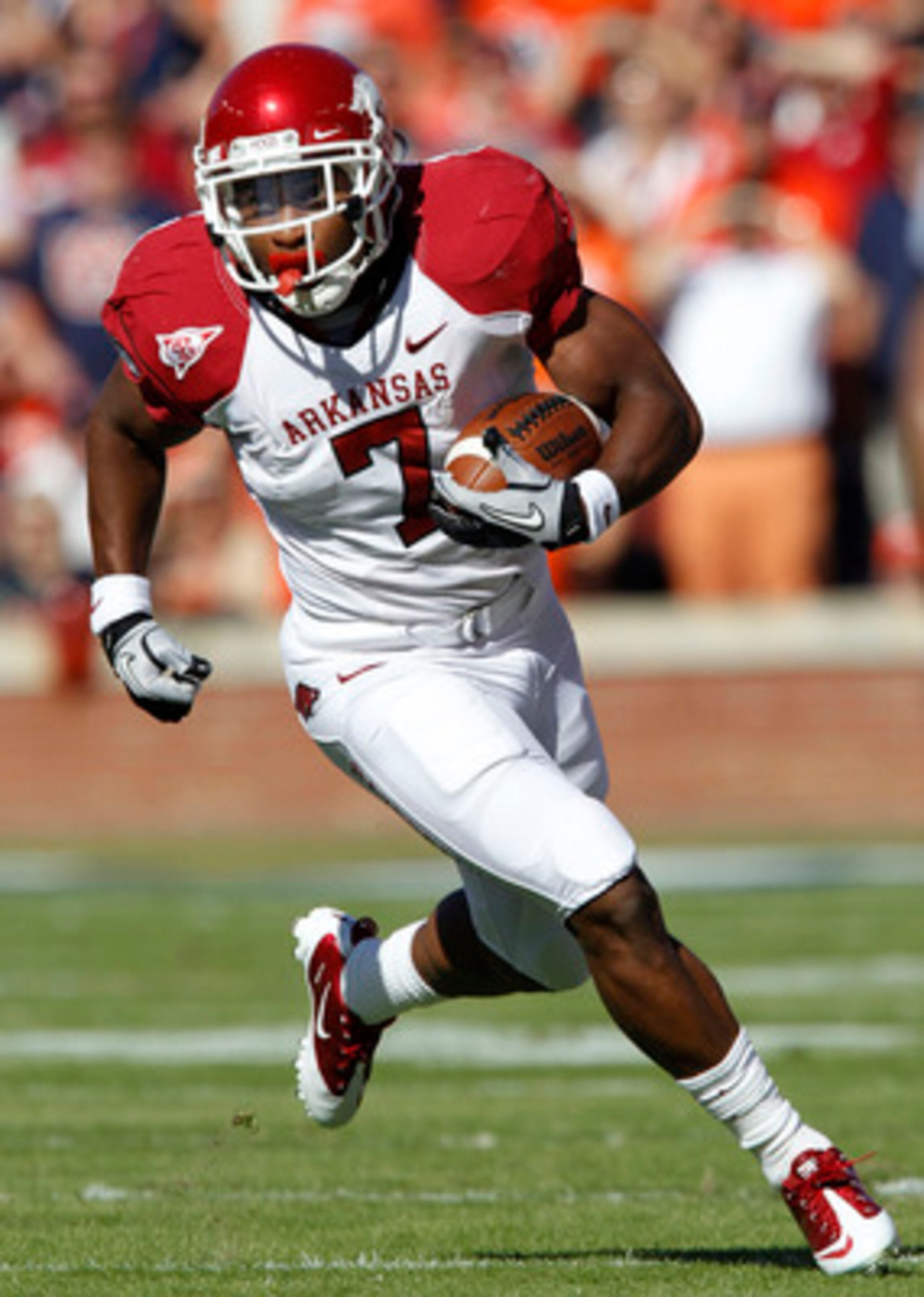 Arkansas tailback Knile Davis Arkansas tailback Knile Davis