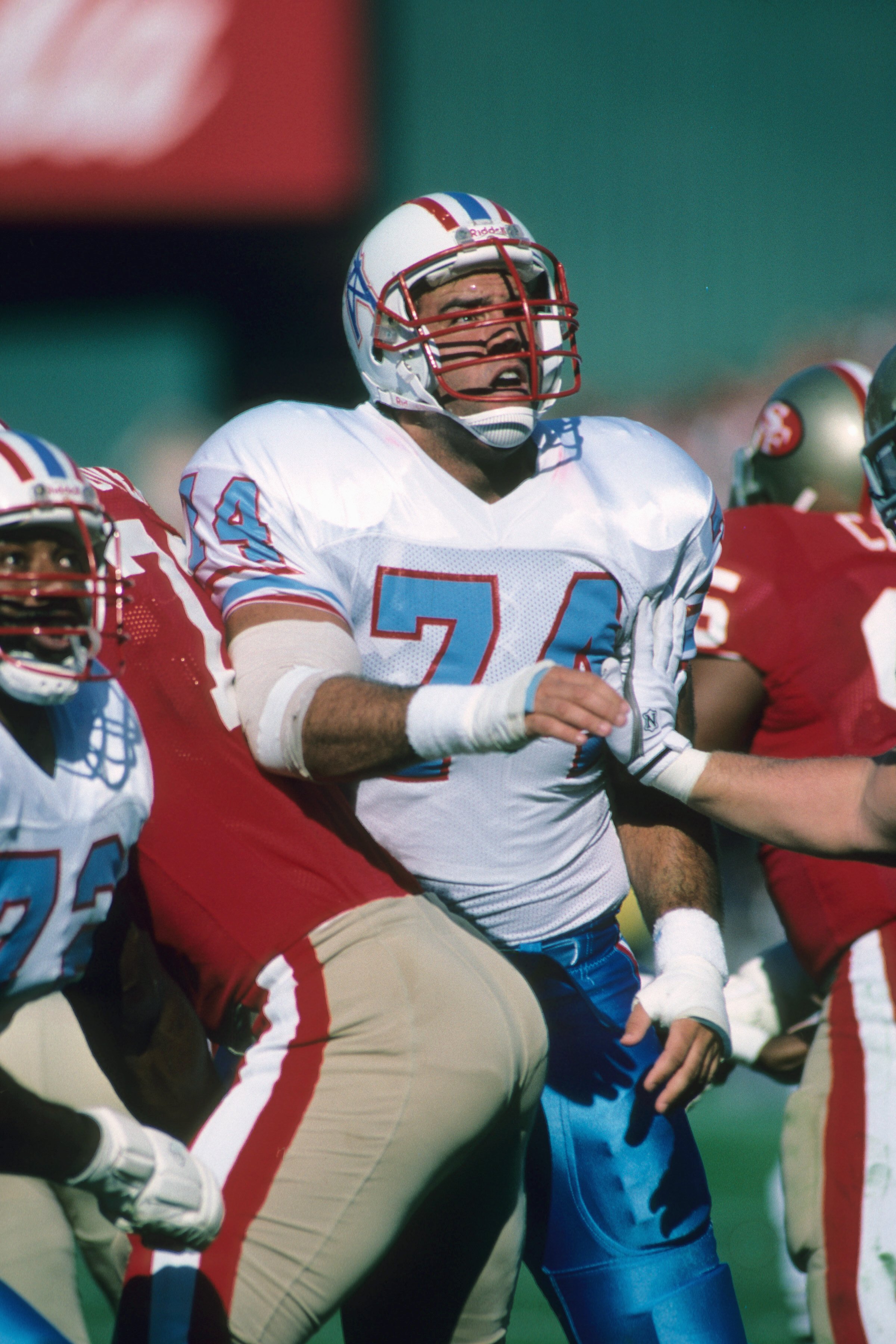 Happy birthday to Titans/Oilers Legend Bruce Matthews : r/Tennesseetitans