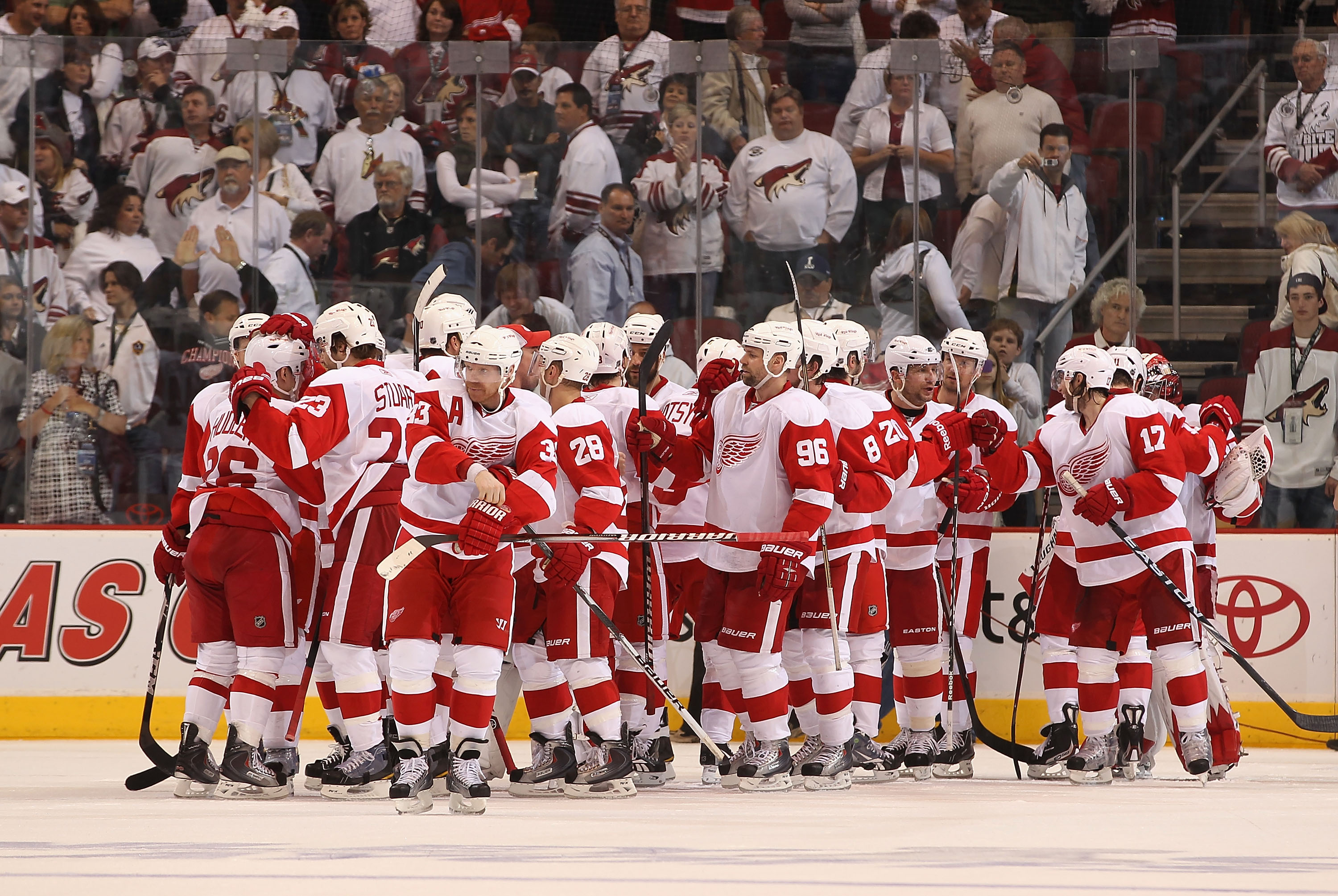 The Detroit Red Wings started many traditions around the Stanley Cup