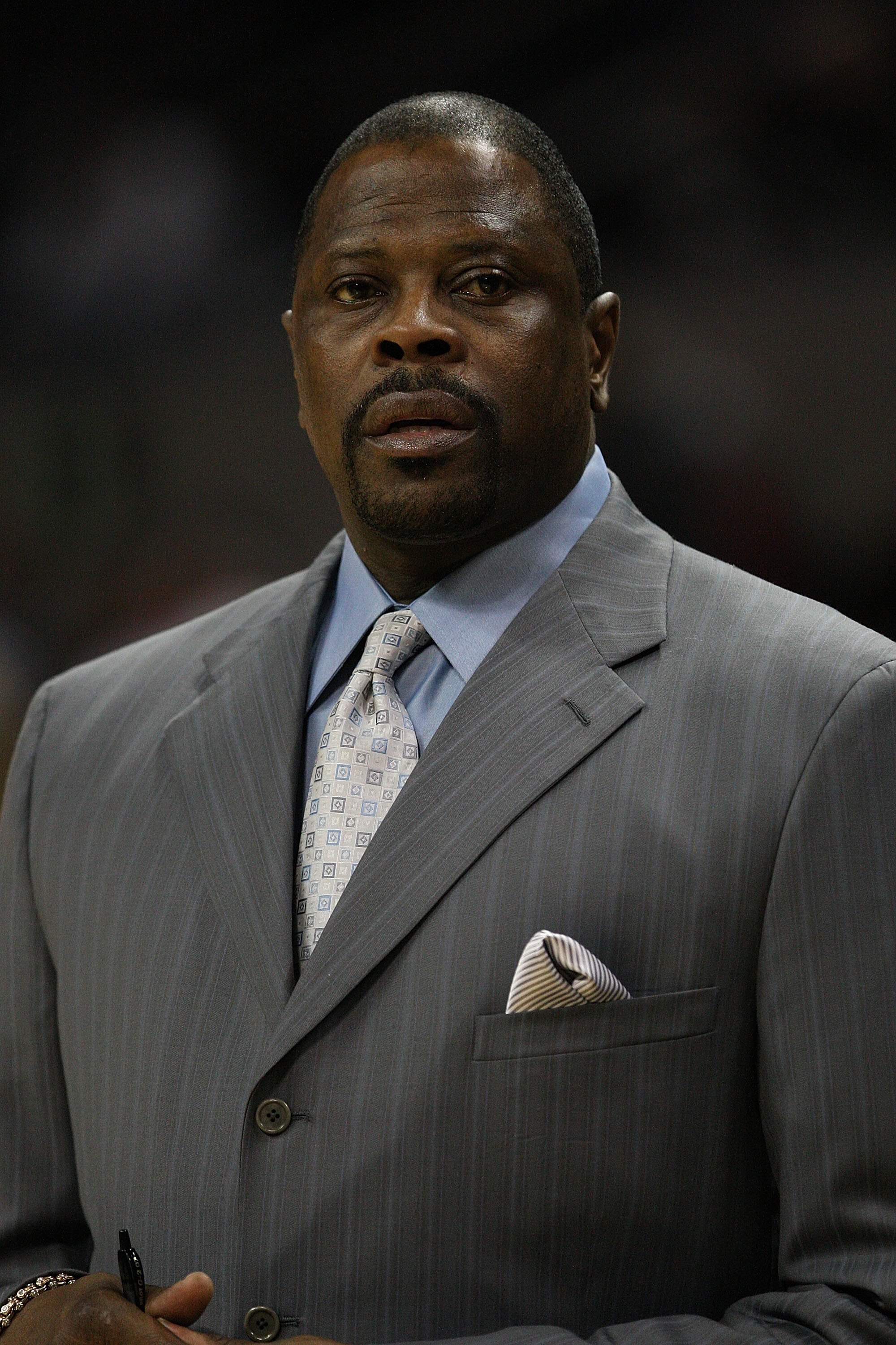 SAN ANTONIO - JANUARY 11:  Patrick Ewing of the Orlando Magic during play against the San Antonio Spurs on January 11, 2009 at AT&T Center in San Antonio, Texas.  NOTE TO USER: User expressly acknowledges and agrees that, by downloading and/or using this