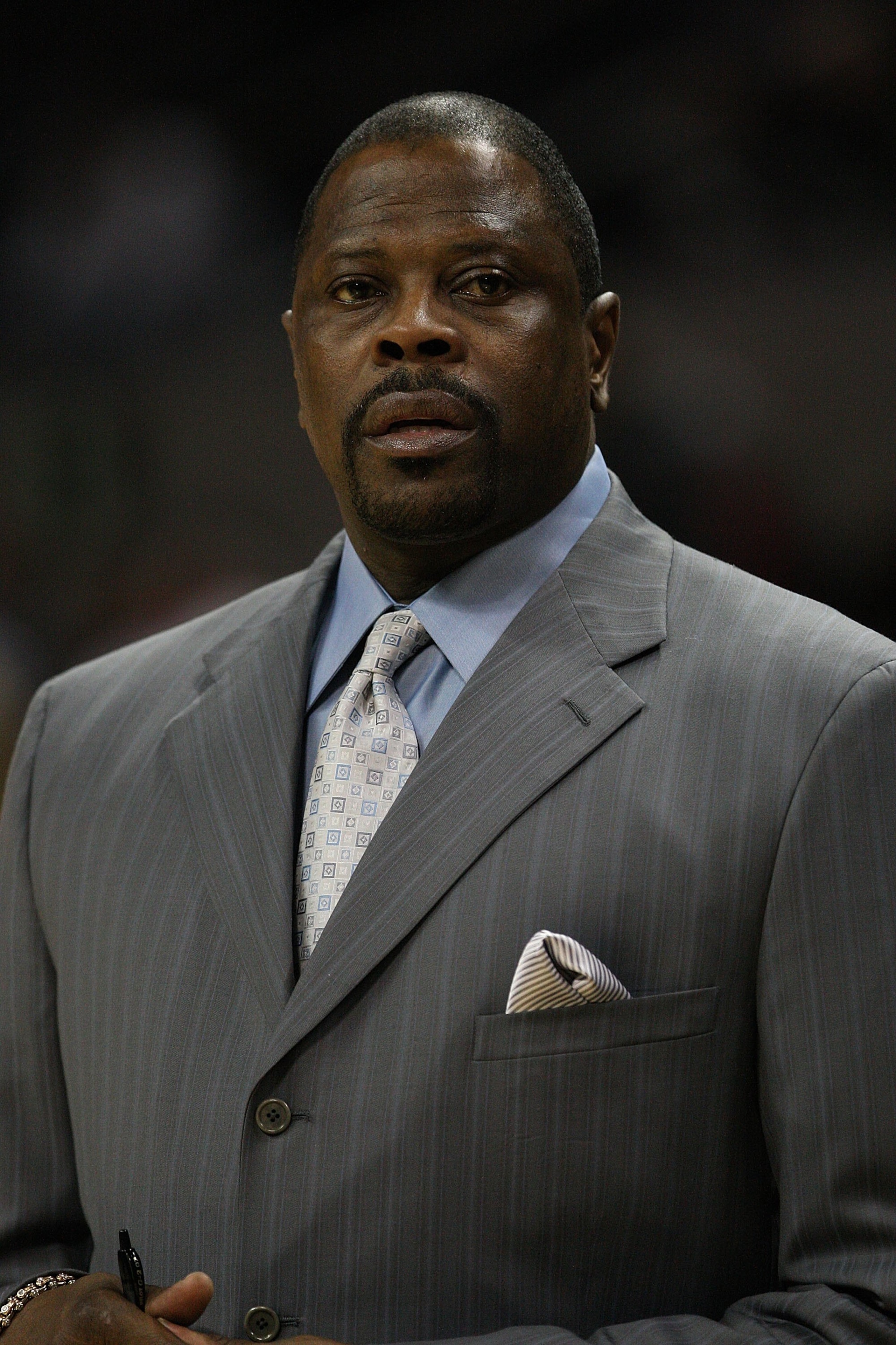 SAN ANTONIO - JANUARY 11:  Patrick Ewing of the Orlando Magic during play against the San Antonio Spurs on January 11, 2009 at AT&T Center in San Antonio, Texas.  NOTE TO USER: User expressly acknowledges and agrees that, by downloading and/or using this