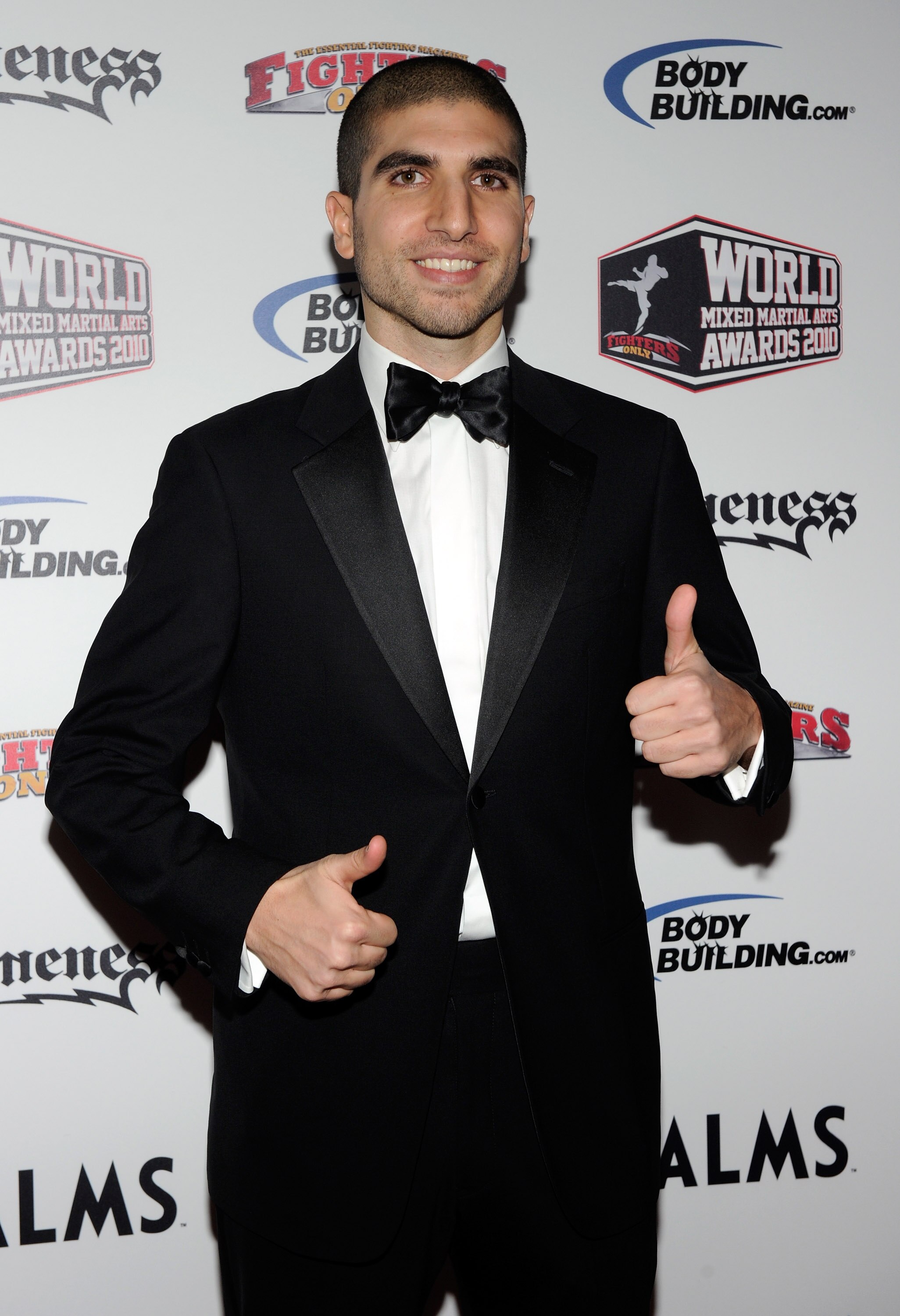 LAS VEGAS, NV - DECEMBER 01:  Mixed martial arts journalist Ariel Helwani arrives at the third annual Fighters Only World Mixed Martial Arts Awards 2010 at the Palms Casino Resort December 1, 2010 in Las Vegas, Nevada.  (Photo by Ethan Miller/Getty Images
