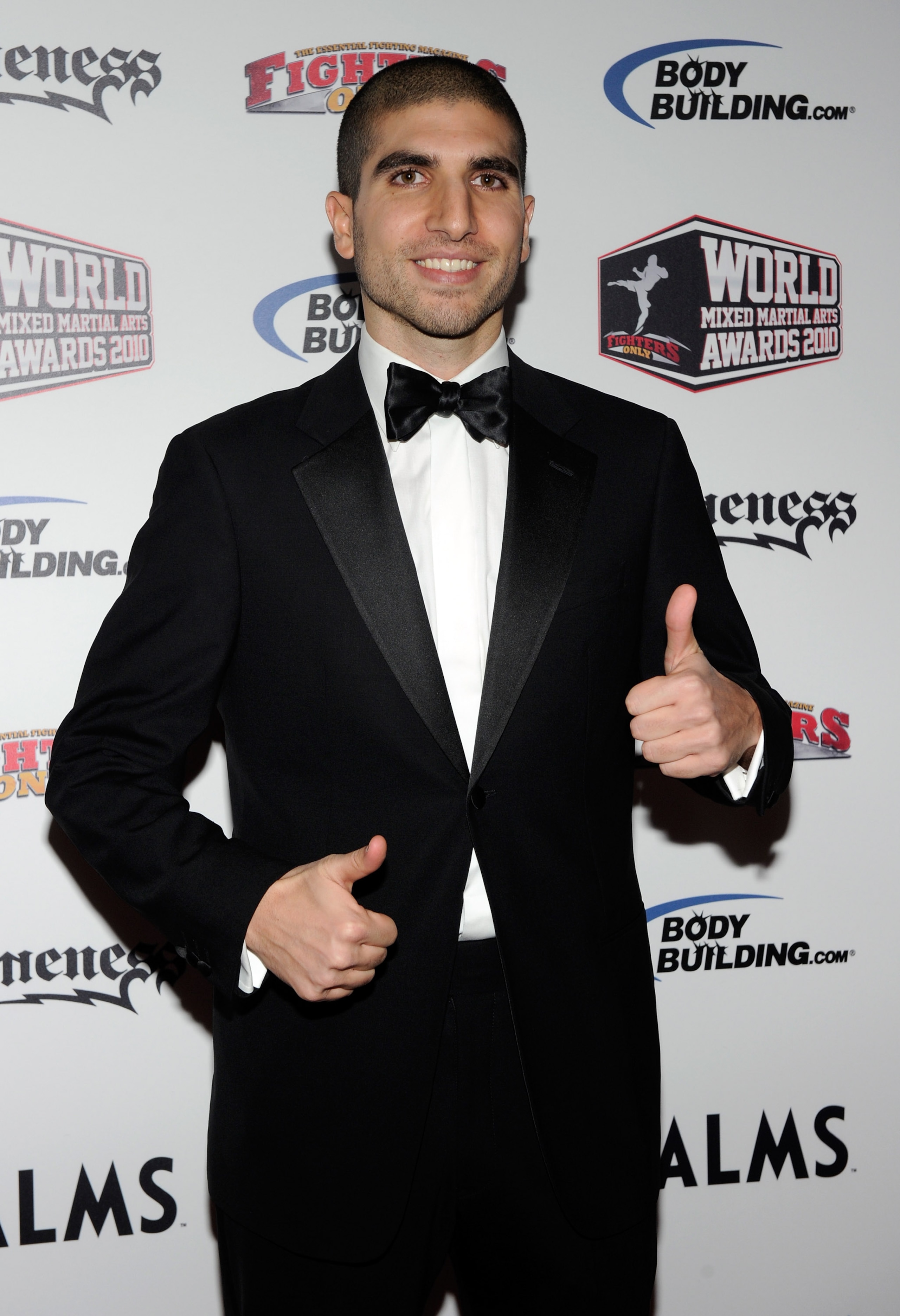 LAS VEGAS, NV - DECEMBER 01:  Mixed martial arts journalist Ariel Helwani arrives at the third annual Fighters Only World Mixed Martial Arts Awards 2010 at the Palms Casino Resort December 1, 2010 in Las Vegas, Nevada.  (Photo by Ethan Miller/Getty Images