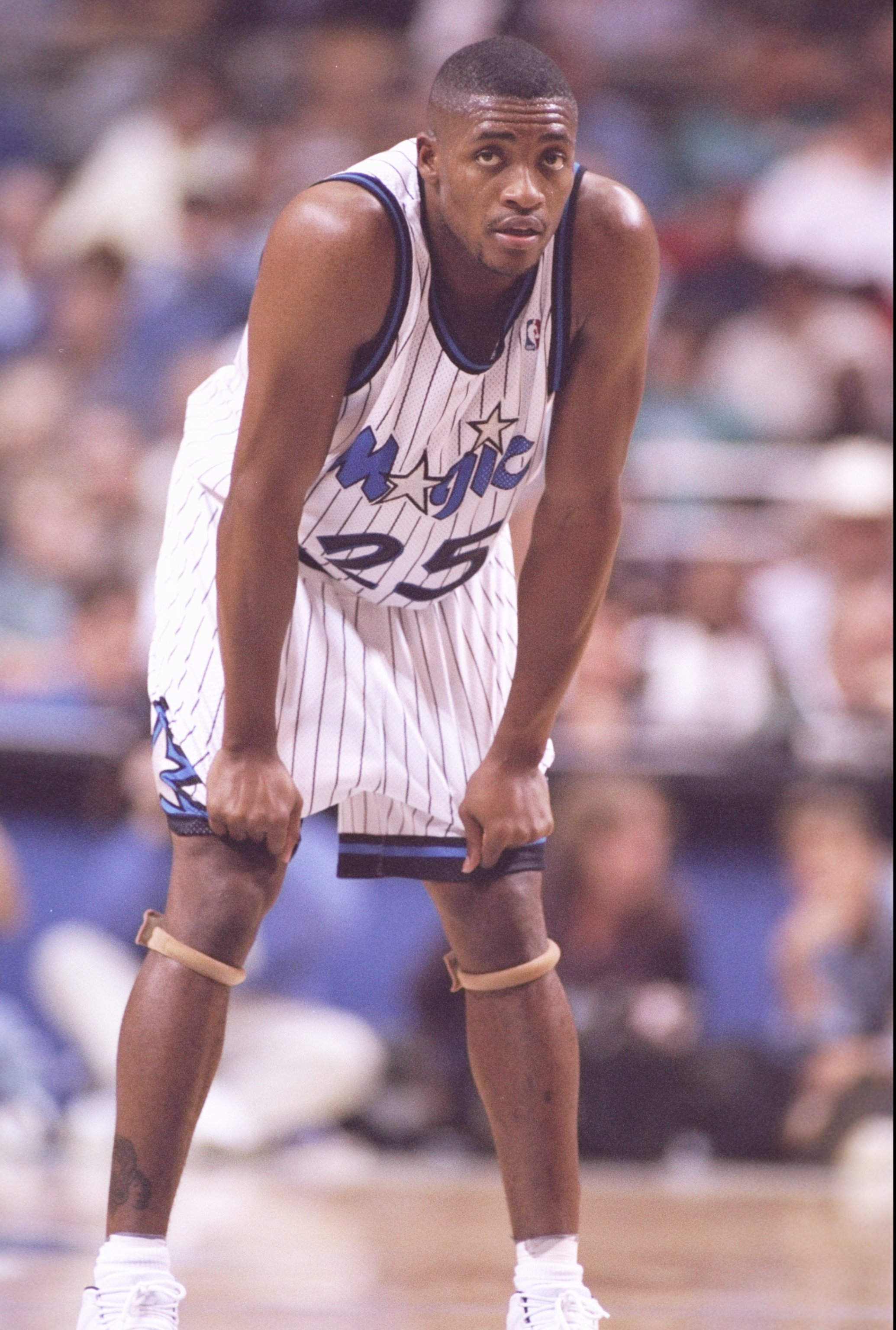 Shaquille O'neal Orlando Magic Action 90'S Nba Game Charlotte