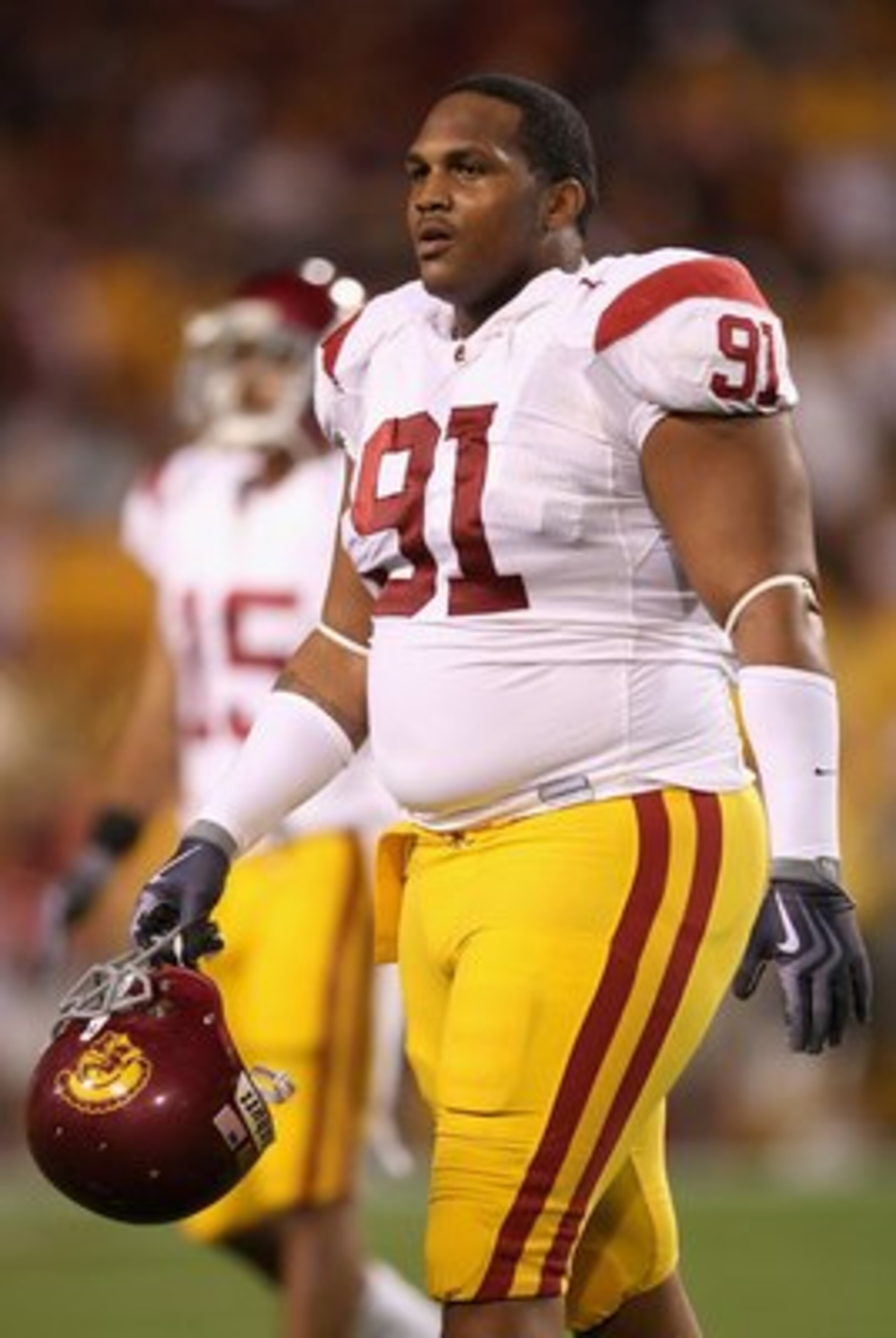 TEMPE, AZ - NOVEMBER 07: Jurrell Casey #91 of the USC Trojans during the college football game against the Arizona State Sun Devils at Sun Devil Stadium on November 7, 2009 in Tempe, Arizona. The Trojans defeated the Devils 14-9. (Photo by Christian Pet TEMPE, AZ - NOVEMBER 07: Jurrell Casey #91 of the USC Trojans during the college football game against the Arizona State Sun Devils at Sun Devil Stadium on November 7, 2009 in Tempe, Arizona. The Trojans defeated the Devils 14-9. (Photo by Christian Pet