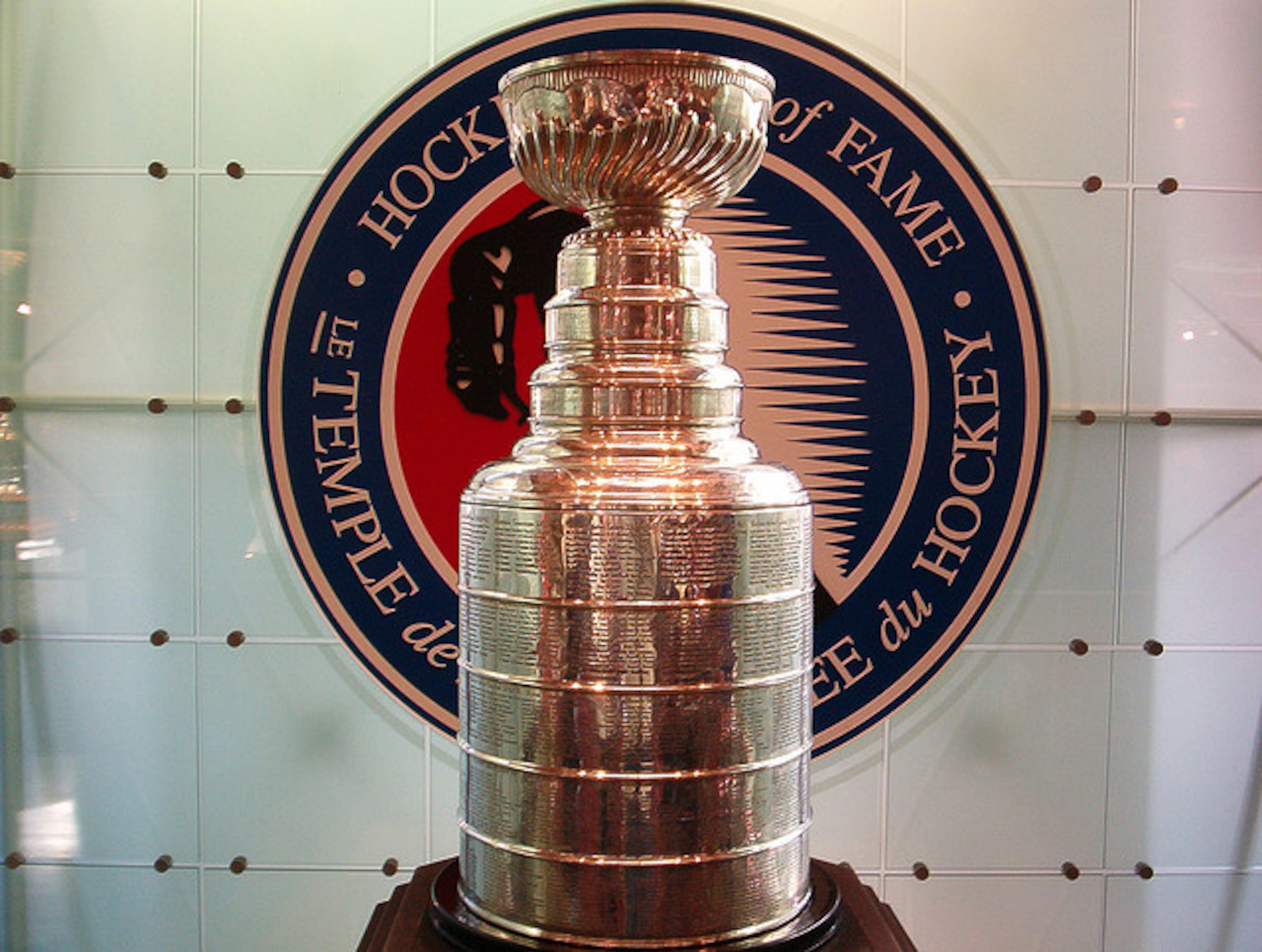 Lord Stanley's Cup will be awarded to a new champion in six weeks Lord Stanley's Cup will be awarded to a new champion in six weeks