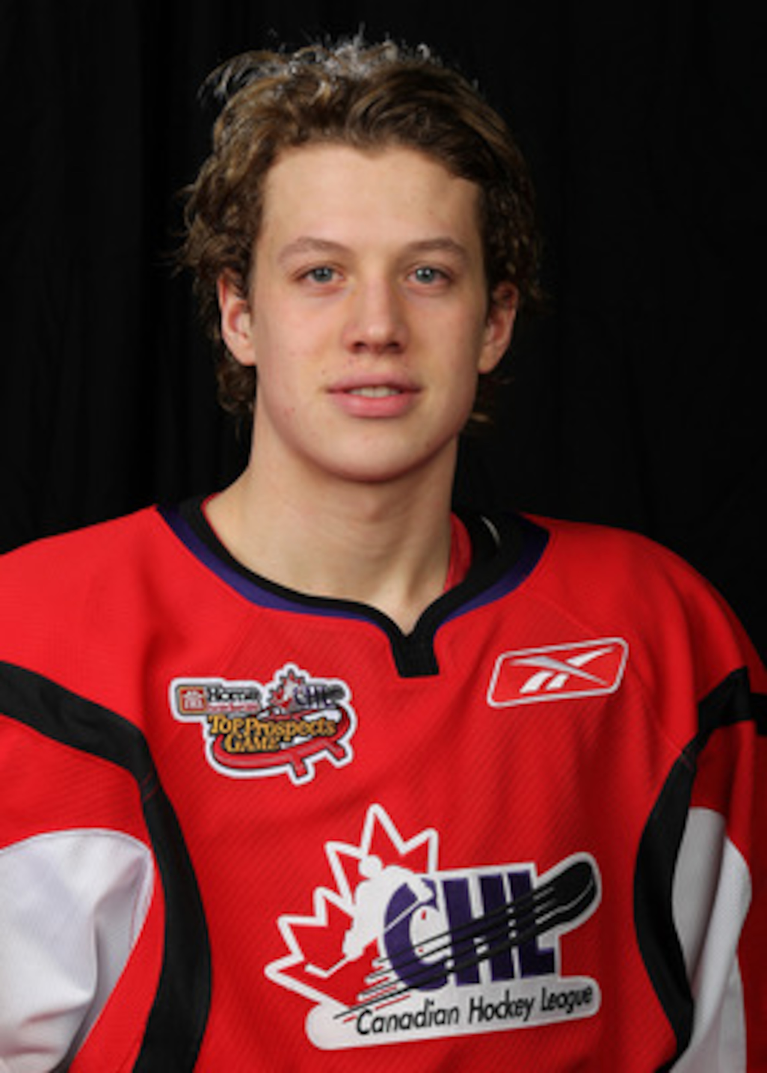 TORONTO, CAN - JANUARY 19:  Rickard Rakell #25 of Team Cherry poses for a Head Shot prior to skating in the 2011 Home Hardware Top Prospects game on January 19, 2011 at the Air Canada Centre in Toronto, Canada. (Photo by Claus Andersen/Getty Images)