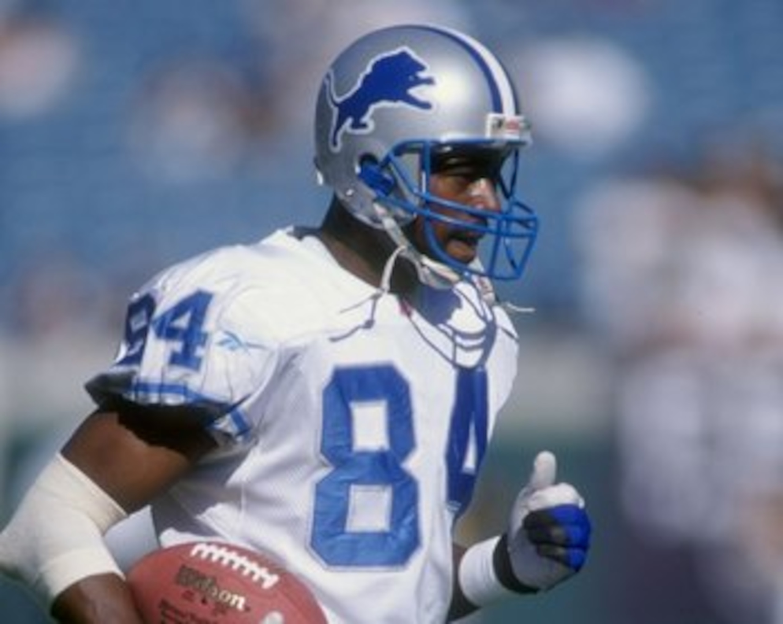 6 Dec 1998: Wide receiver Herman Moore #84 of the Detroit Lions in action during a game against the Jacksonville Jaguars at Alltel Stadium in Jacksonville, Florida. The Jaguars defeated the Lions 37-22.