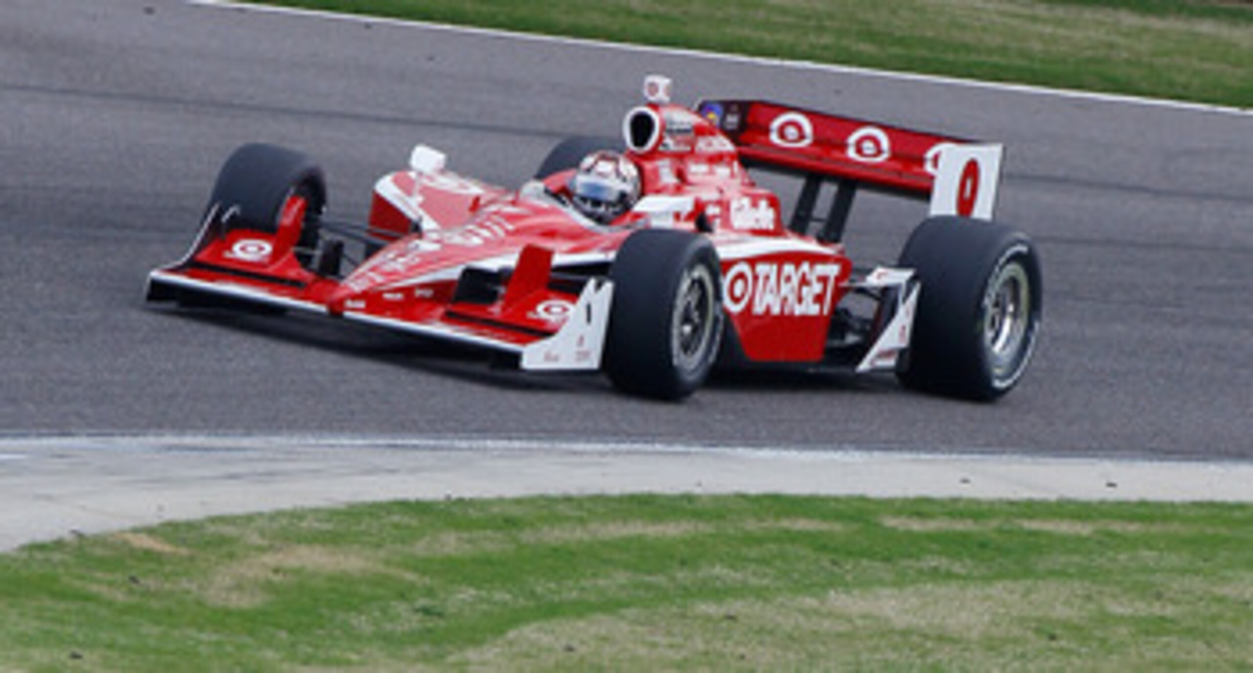 BIRMINGHAM, AL - APRIL 08:  Scott Dixon of New Zealand, driver of the #9 Target Chip Ganassi Racing Dallara Honda, drives during practice for the IndyCar Series Honda Indy Grand Prix of Alabama at Barber Motorsports Park on April 8, 2011 in Birmingham, Al