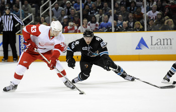 2011 Stanley Cup Playoffs Western Semifinals Sharks vs Red Wings Hockey Puck