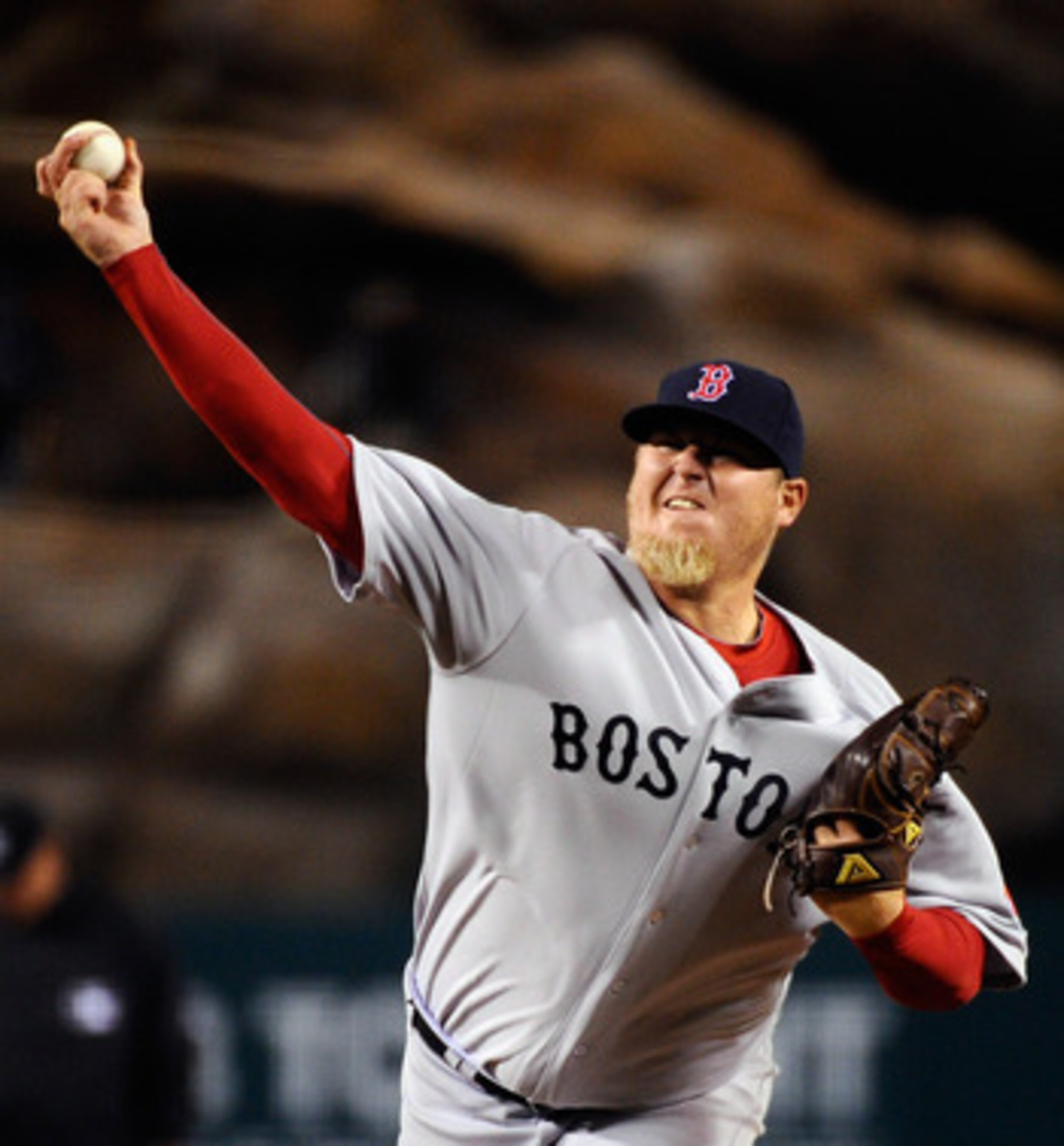 ANAHEIM, CA - APRIL 21: Pitcher Bobby Jenks #52 of the Boston Red Sox throws a pitch against the Los Angeles Angels of Anaheim during the 10th inning of the baseball game at Angel Stadium of Anaheim on April 21, 2011 in Anaheim, California. Red Sox defea ANAHEIM, CA - APRIL 21: Pitcher Bobby Jenks #52 of the Boston Red Sox throws a pitch against the Los Angeles Angels of Anaheim during the 10th inning of the baseball game at Angel Stadium of Anaheim on April 21, 2011 in Anaheim, California. Red Sox defea