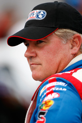 DAYTONA BEACH, FL - JULY 04:  Terry Labonte, driver of the #45 Richard Petty Driving Experience Dodge prepares to drive during qualifying for the NASCAR Sprint Cup Series Coke Zero 400 at Daytona International Speedway on July 4, 2008 in Daytona Beach, Fl