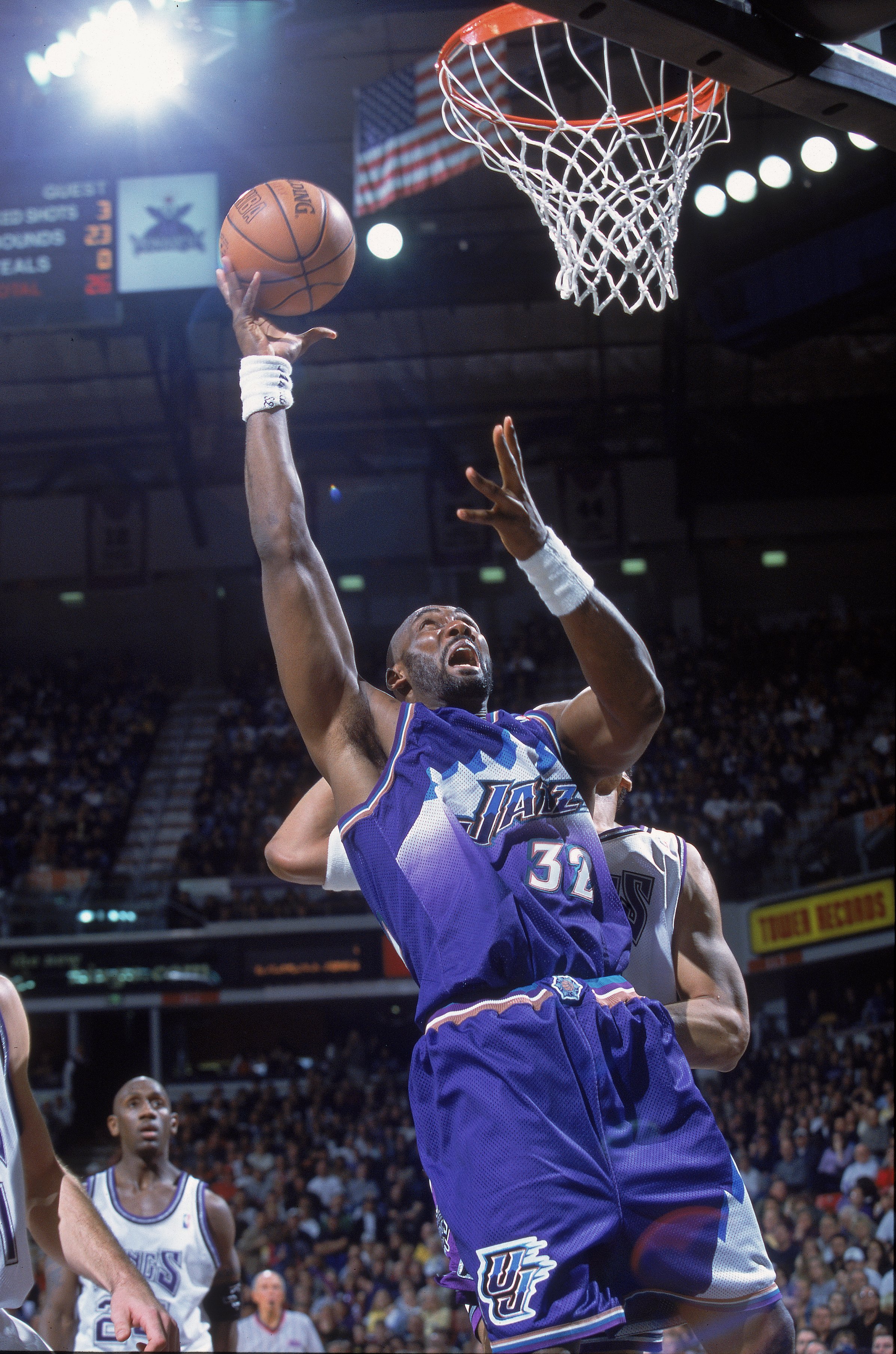 Karl Malone: as terrifying as time, the destroyer of worlds. - SLC Dunk