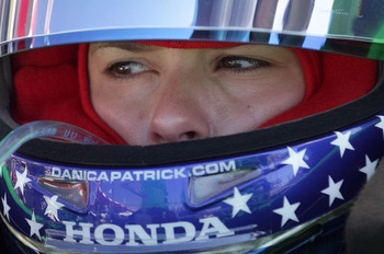 Danica Patrick is still trying to make a succesful transistion from open wheel to closed wheel NASCAR-style race cars.