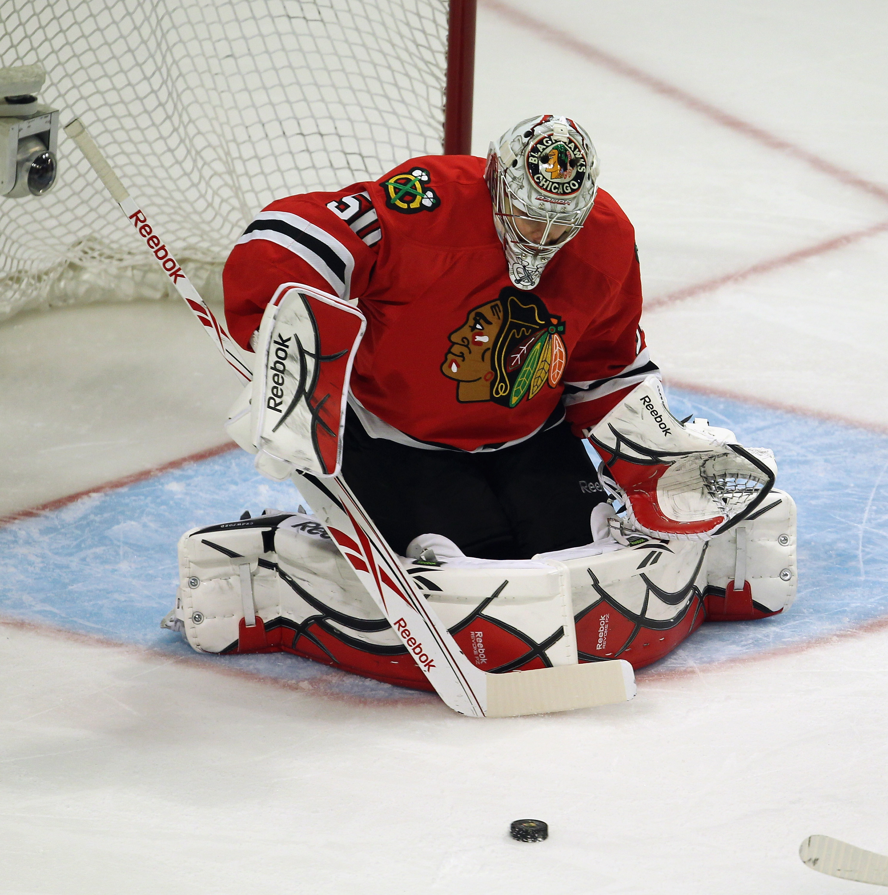 Blackhawks' Corey Crawford wants to re-sign, with salary “not as