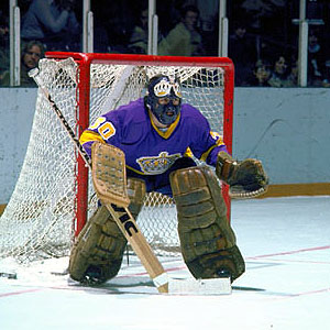 CCM  ROGIE VACHON Los Angeles Kings 1970's Vintage Throwback NHL