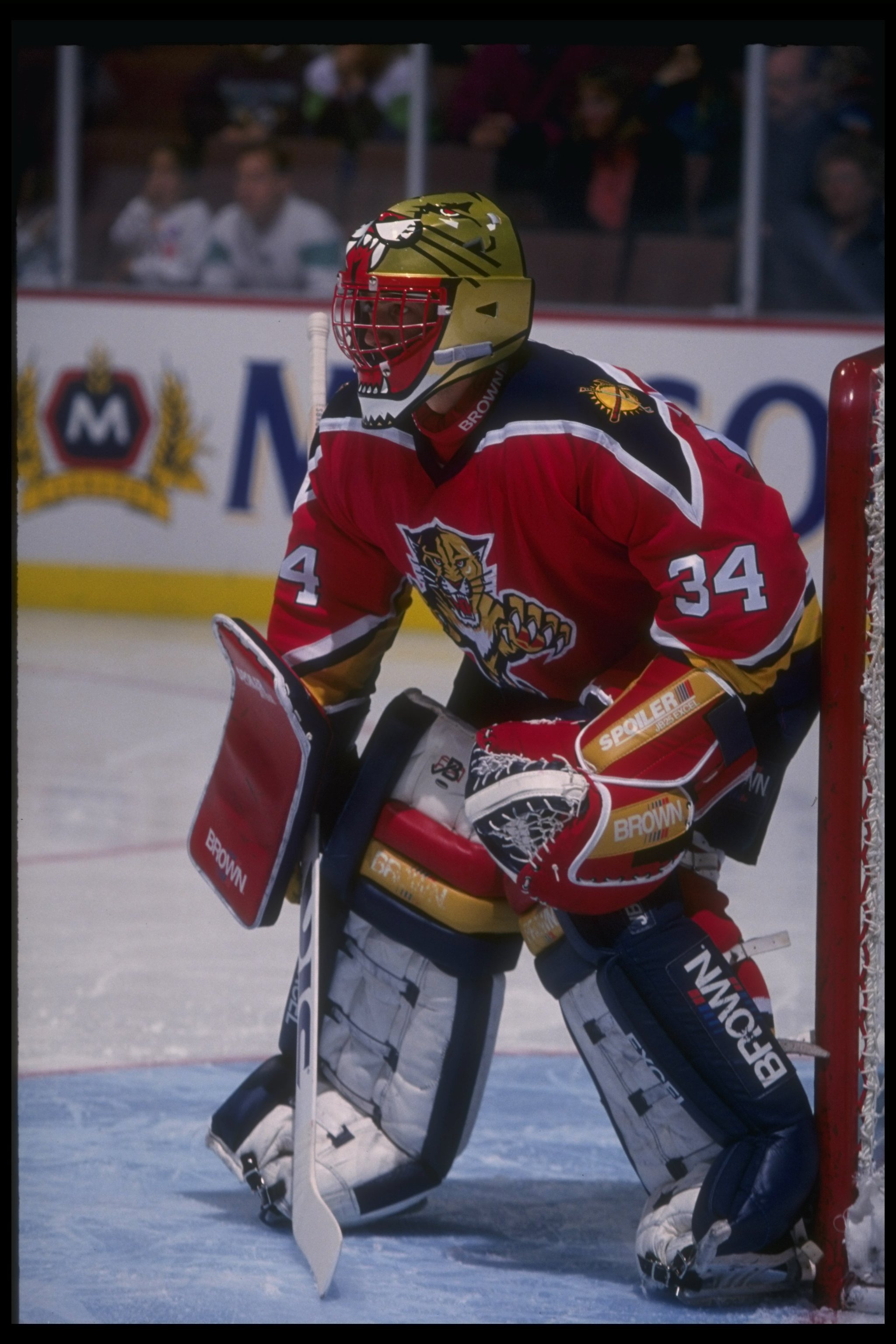SCOTT MELLANBY  Florida Panthers 1996 Away CCM Vintage NHL Hockey Jersey